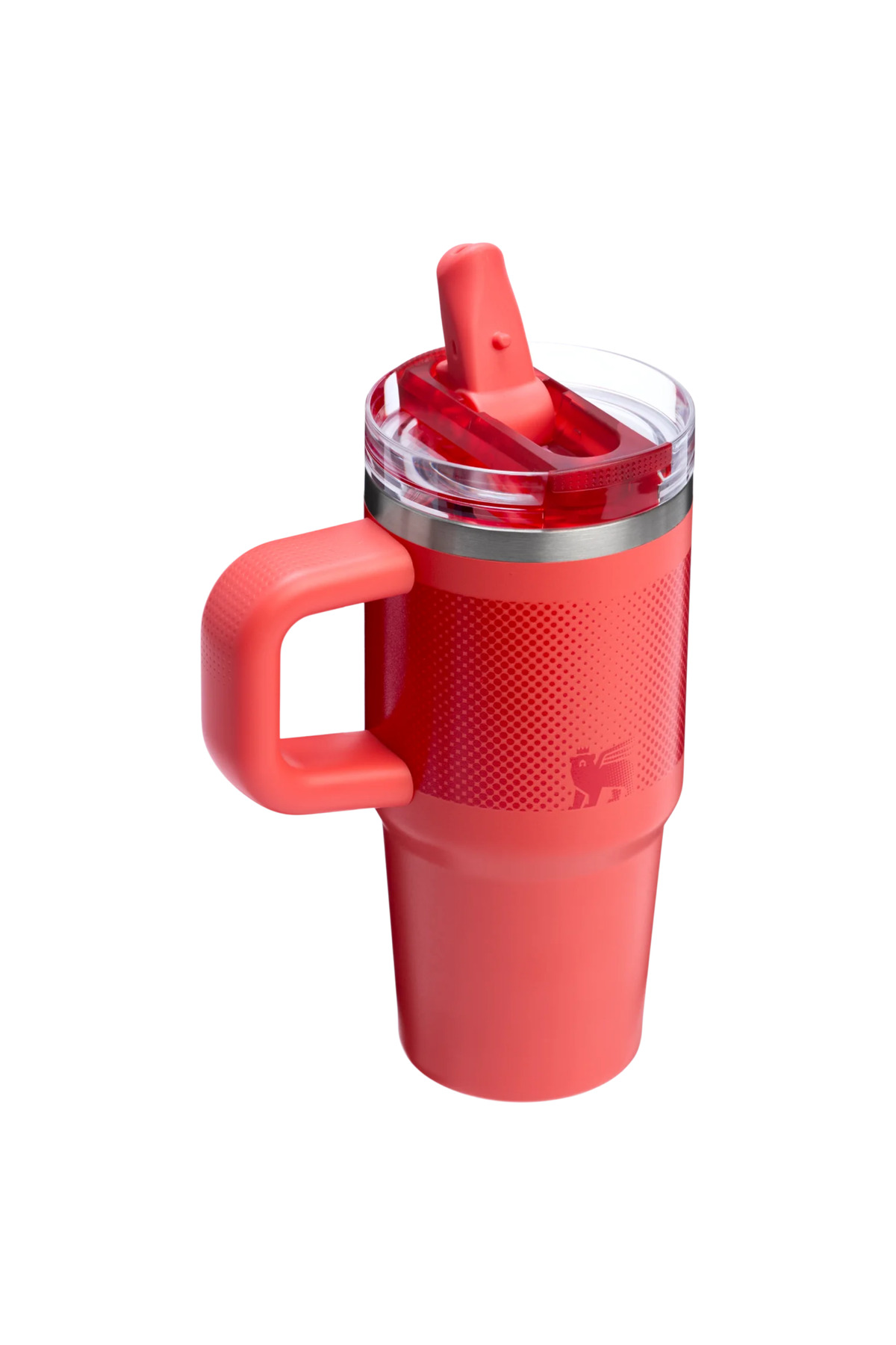 فلاسک QUENCHER PROTOUR FLIP STRAW TUMBLER | قمقمه ضد نشتی 14 اونس 0.41 لیتر مرجانی داغ با نی اورجینال Stanley