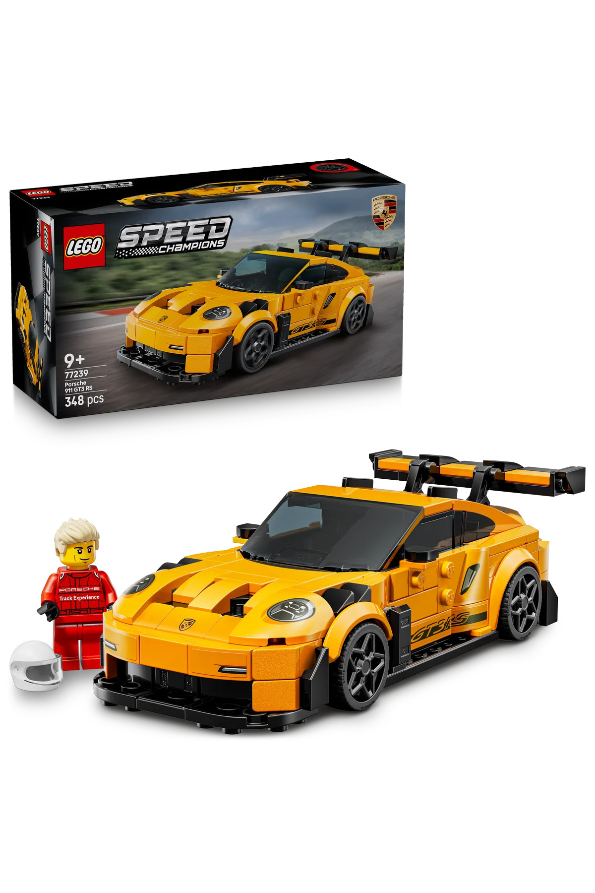 لگو و اسباب بازی های ساخت محور ® SPEED ​​​​CHAMPIONS PORSCHE 911 GT3 RS SUPER CAR 77239 TOY BUILDING SET FOR KIDS 9+ 348P اورجینال LEGO