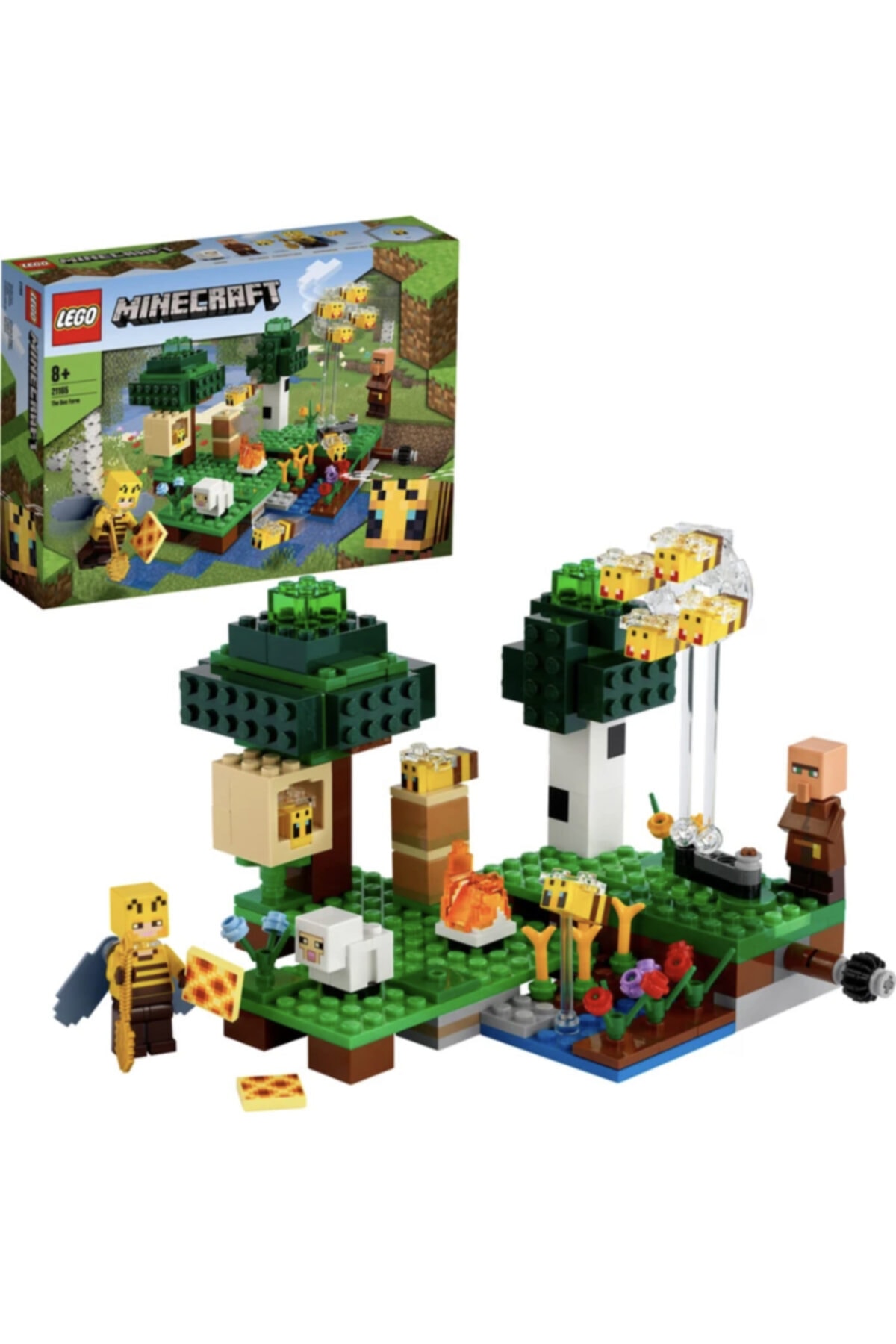 لگو اکشن MINECRAFT BEE FARM 238 قطعه اورجینال LEGO