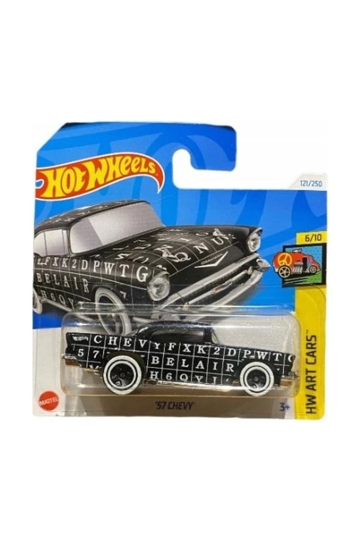 ماشین اسباب بازی های یک نفره '57 CHEVY HTB75 هات ویلز اورجینال HOT WHEELS