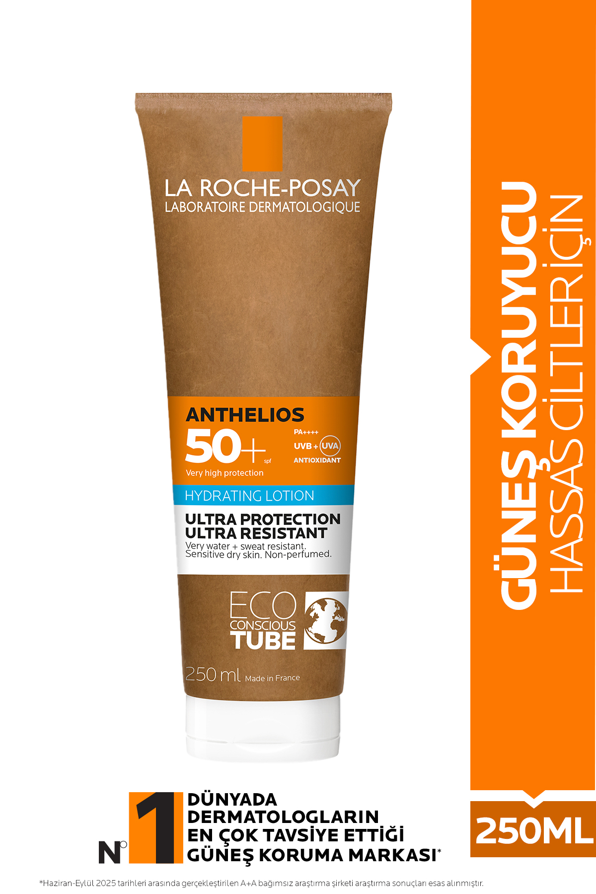 La Roche Posay ضدآفتاب بدن آنتلیوس SPF50 + با حفاظت بالا برای همه انواع پوست 250 میلی لیتر