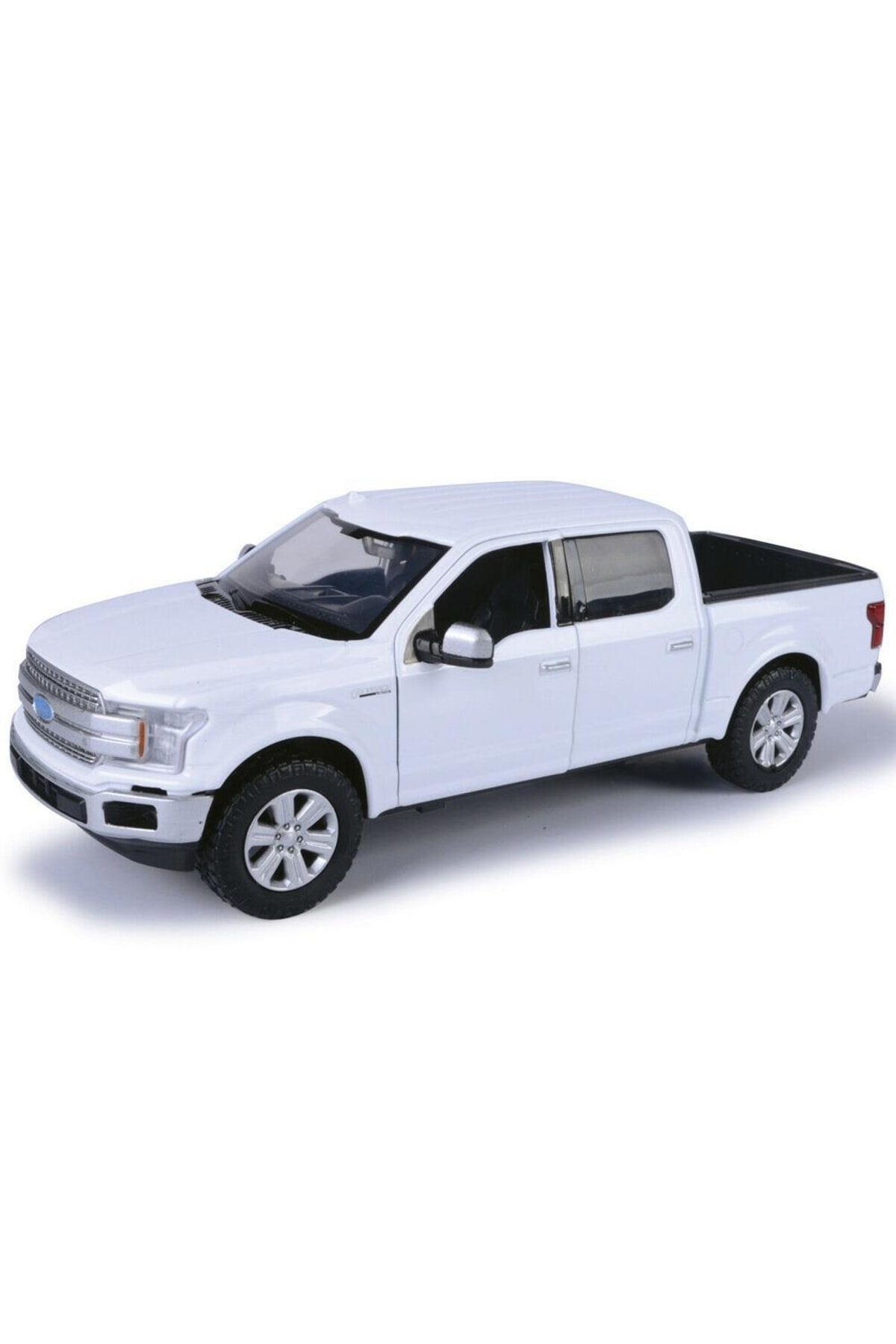مدل خودرو موتورمکس 2019 فورد F 150 لاریات خدمه کابین سفید 1:24 اورجینال Motor Max