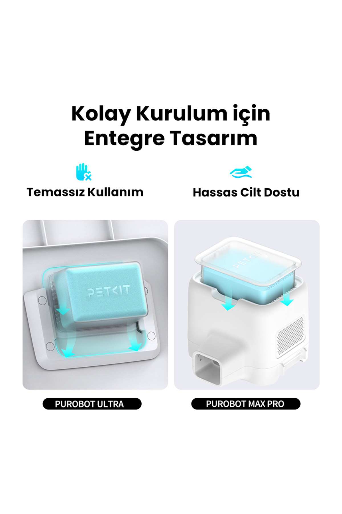 بوگیر پت‌کیت Petkit مدل N60، سازگار با Purobot / Max Pro / Ultra