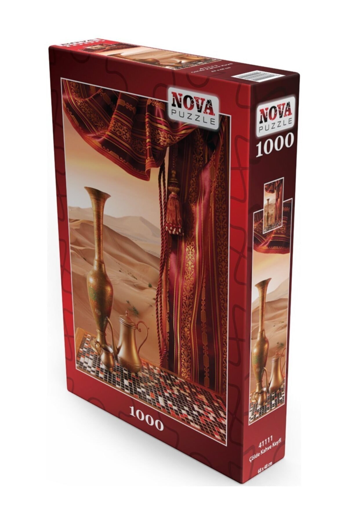 پازل 1000 تکه لذت بردن از قهوه در صحرا ترکیه Nova Puzzle