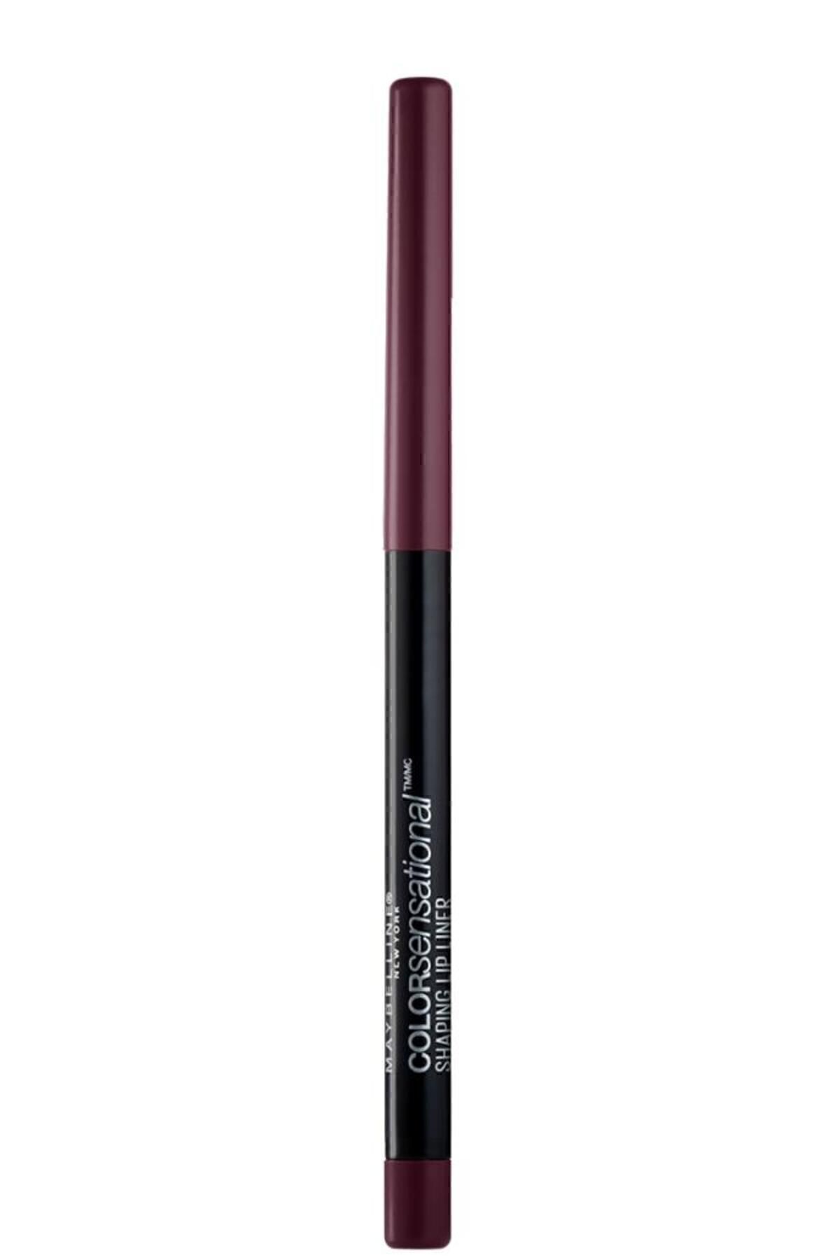 Maybelline New York مداد لب رنگی Sensational ماندگاری 24 ساعته شماره 110 رنگ شرابی