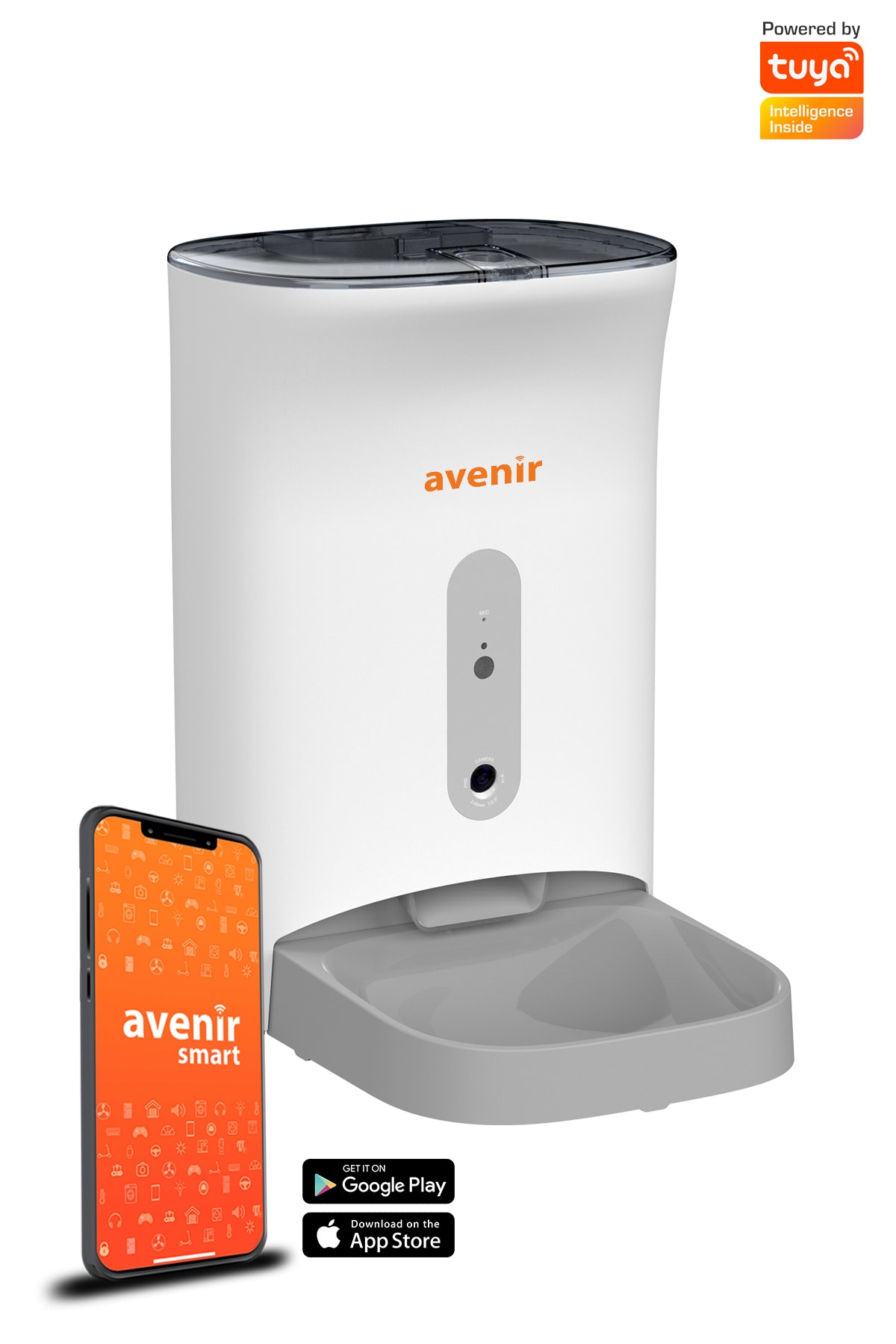 ظرف غذادهی هوشمند آونیر AVENİR FM11 با دوربین و کنترل وای‌فای با اپلیکیشن