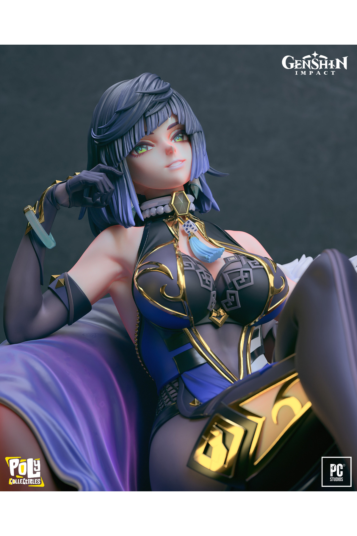 فیگور YELAN COLLECTIBLES FIGUR | 25 سانتی متر از ترکیه Genshin Impact