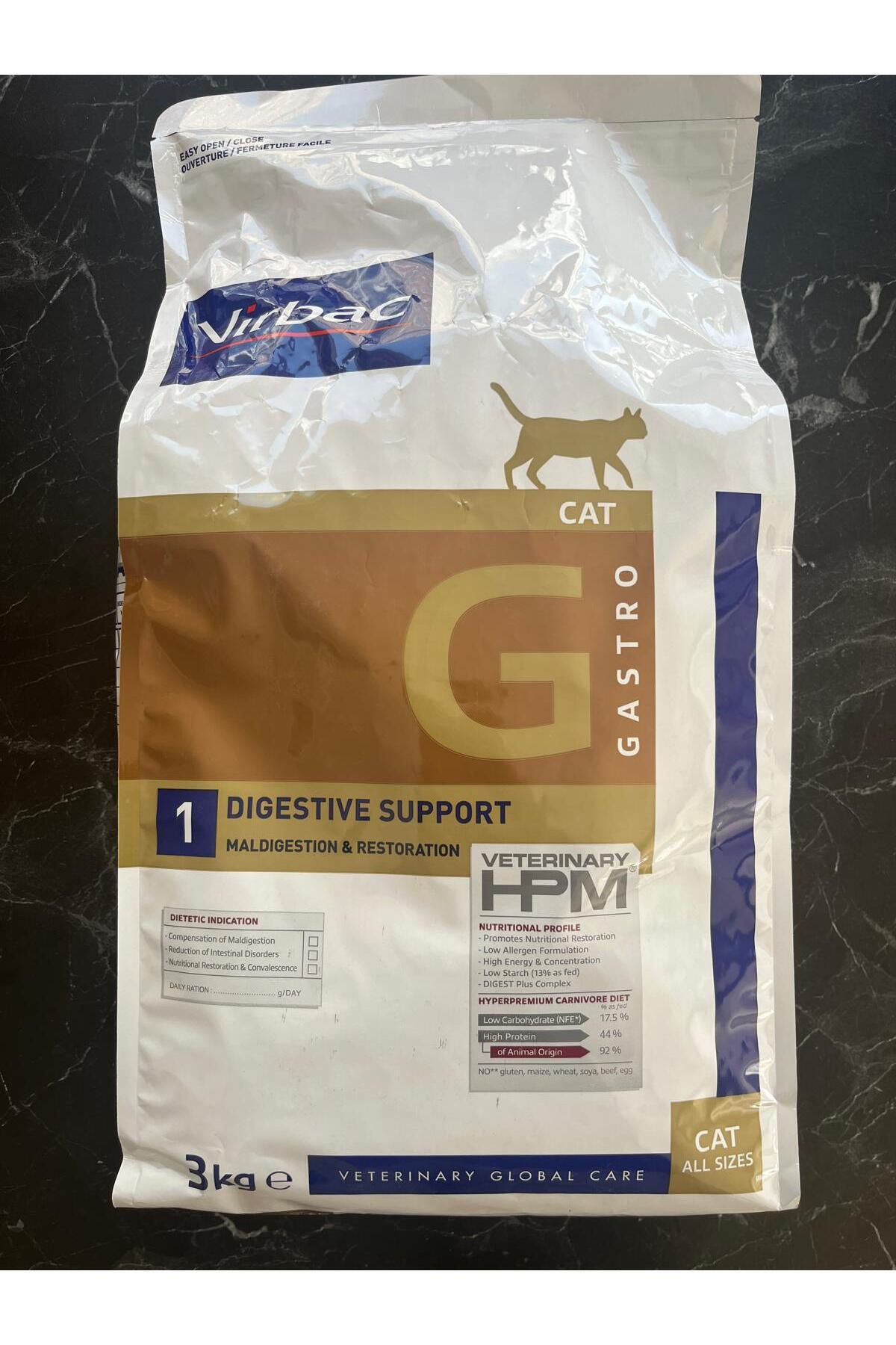 غذای خشک گربه ویر‌بک Virbac Other Digestive Gastro، ۳ کیلوگرم