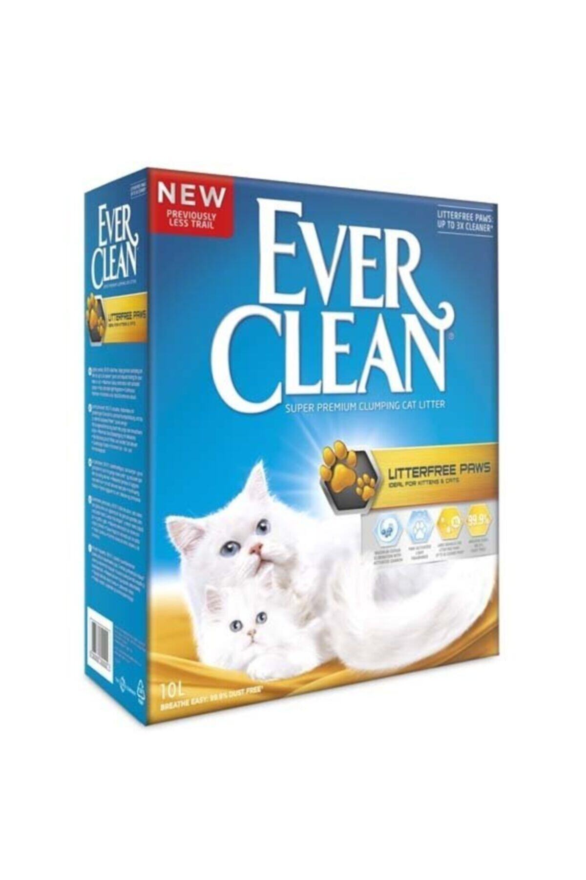 خاک گربه کم‌ردپا اورکلین Ever Clean Litterfree Paws، ۱۰ لیتر