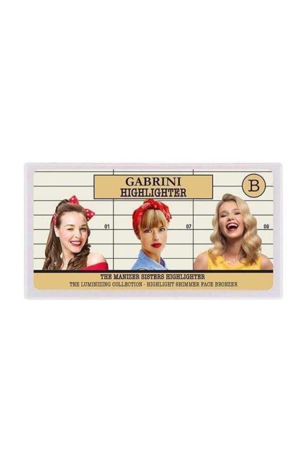 هایلایتر 3 LIGHTING PALETTE B برجسته Gabrini