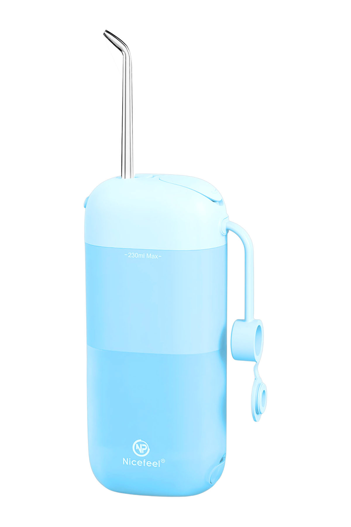 مسواک شارژی NICEFEEL FC5170 MINI قابل حمل شارژ بریس مراقبت از دندان مصنوعی و شستشو دهنده دهان حرفه ای آبی اورجینال NPO