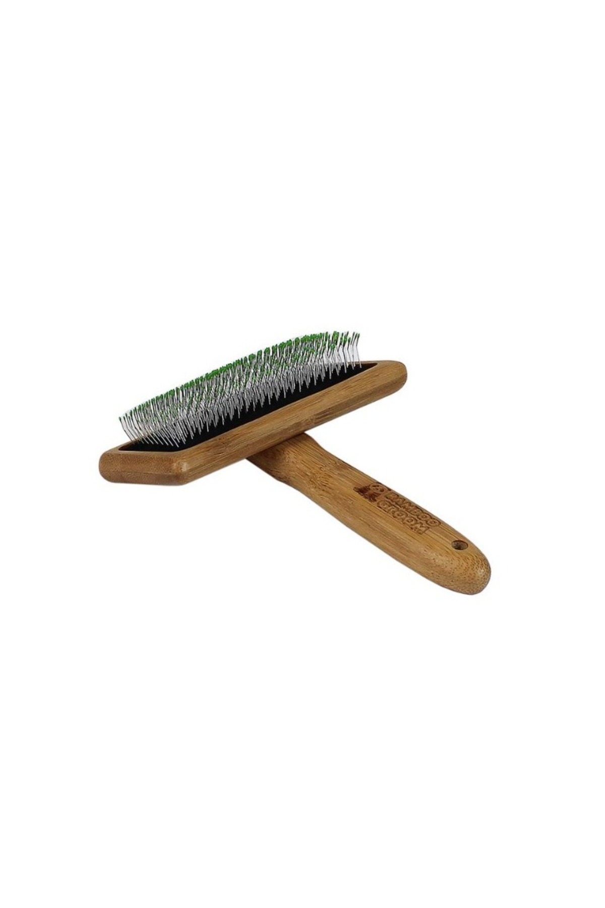 برس سیمی نرم گربه و سگ بامبو گروم Bamboo Groom سایز کوچک، مدل 6-BMB-6897
