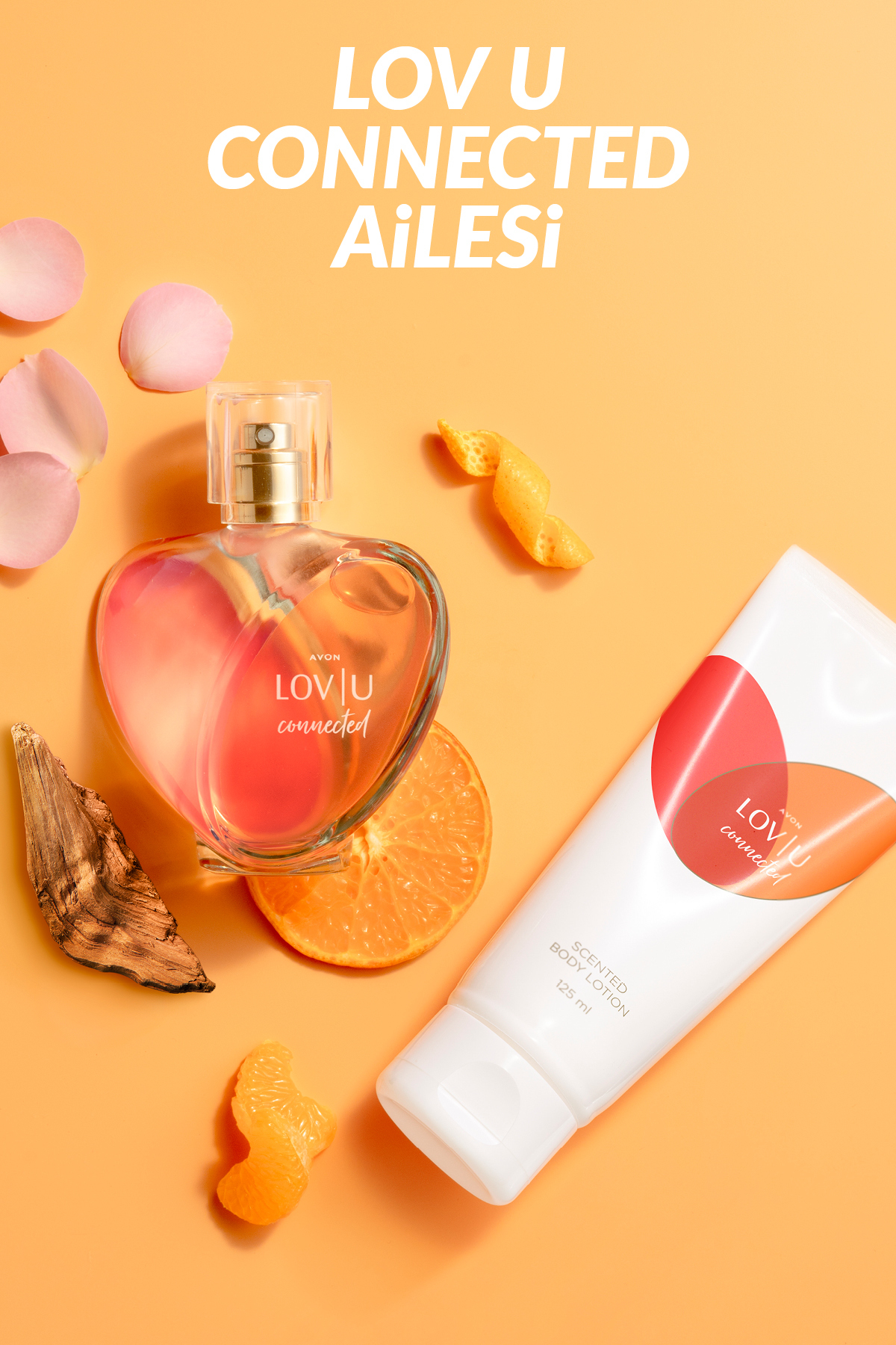 کرم بدن Lov U Connected با حجم 125 میلی لیتر آون Avon