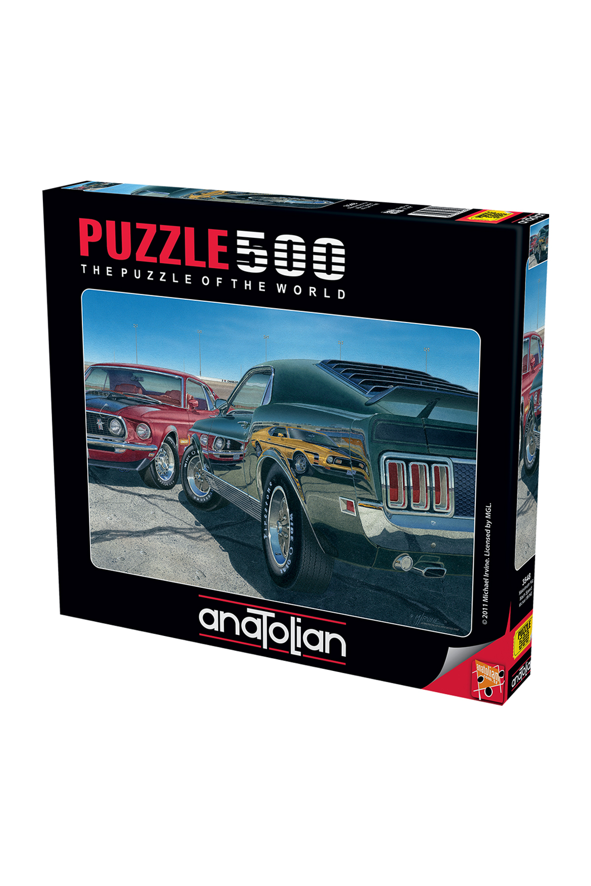 پازل اره منبت کاری مویی 500 تکه حداکثر سرعت 3548 از ترکیه Anatolian Puzzle