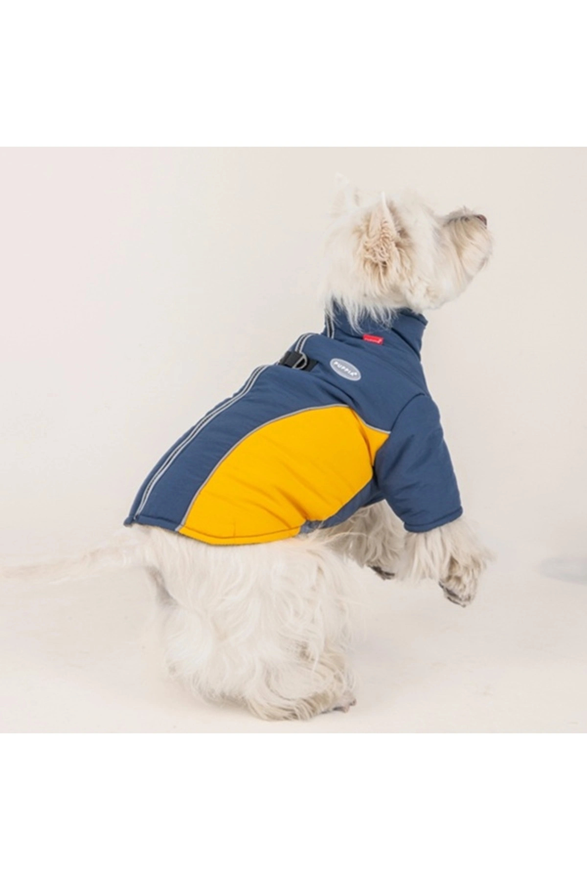 کاپشن سگ پوپیا Puppia مدل Terrain Active Jacket، سرمه‌ای