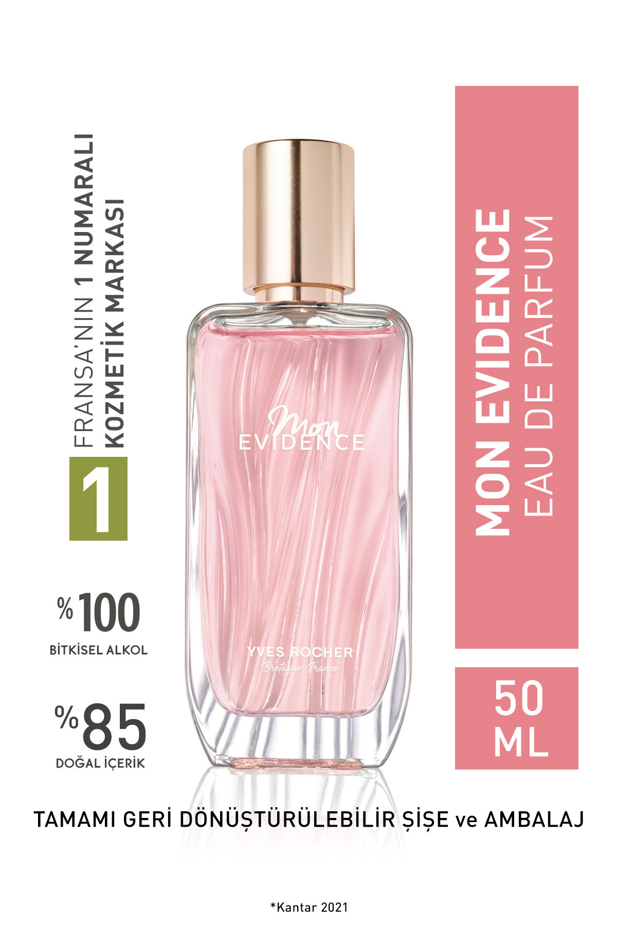 ادوپرفیوم مان اونیدانس ماندگار 50 میلی لیتر ایوروشه Yves Rocher
