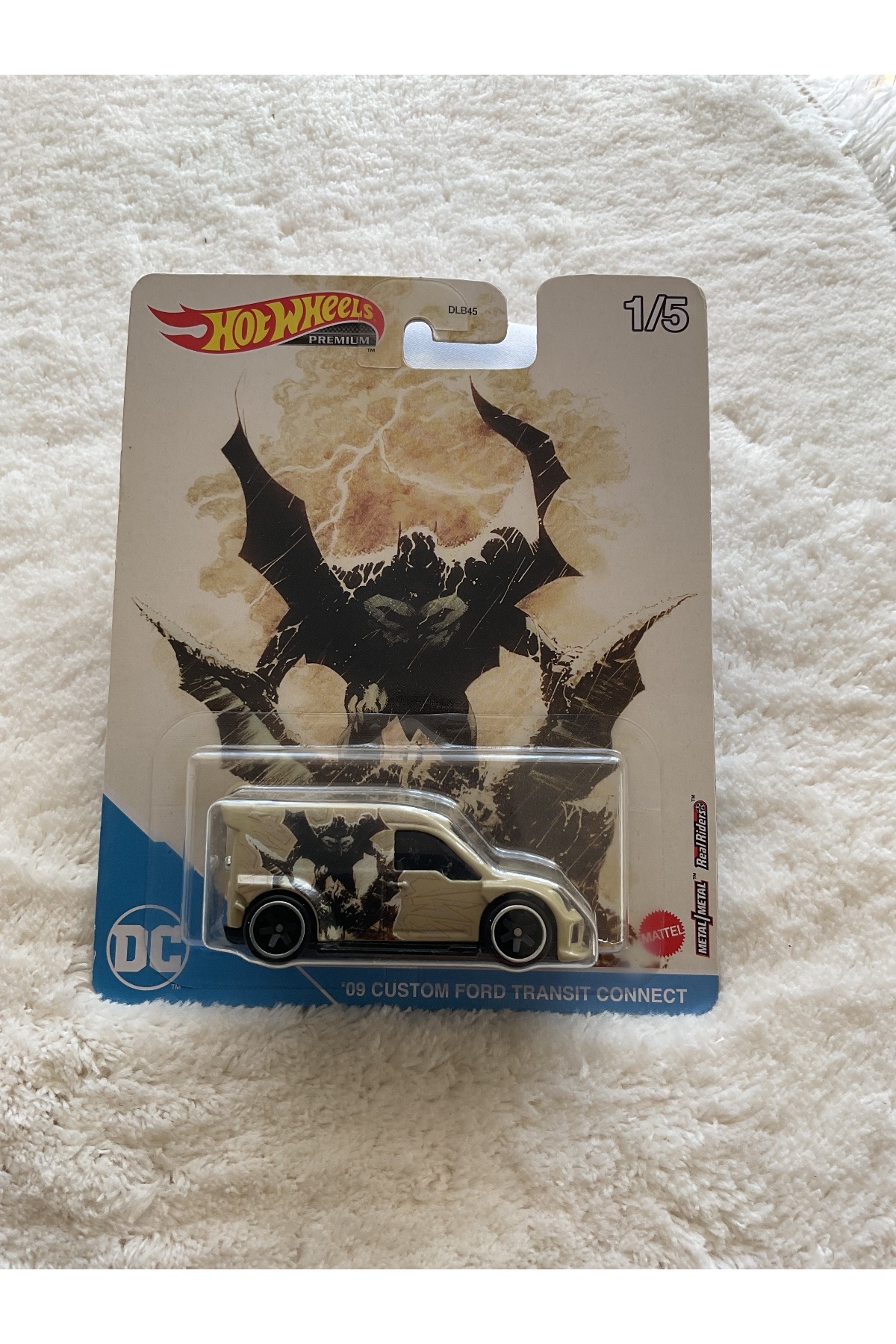 ماشین اسباب بازی '09 CUSTOM FORD TRANSIT CONNECT PREMIUM H:182 از ترکیه HOT WHEELS