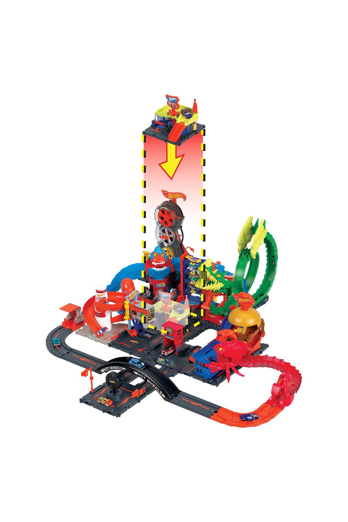 ماشین اسباب بازی سریال زندگی CITY HDR24 HDR27 هات ویلز اورجینال HOT WHEELS