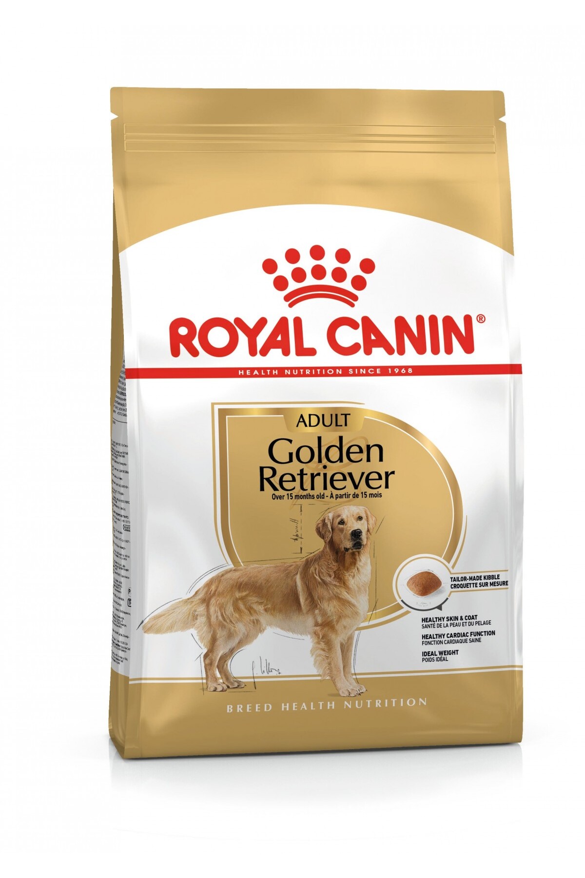 غذای خشک سگ بالغ گلدن رتریور رویال کنین Royal Canin، ۱۲ کیلوگرم