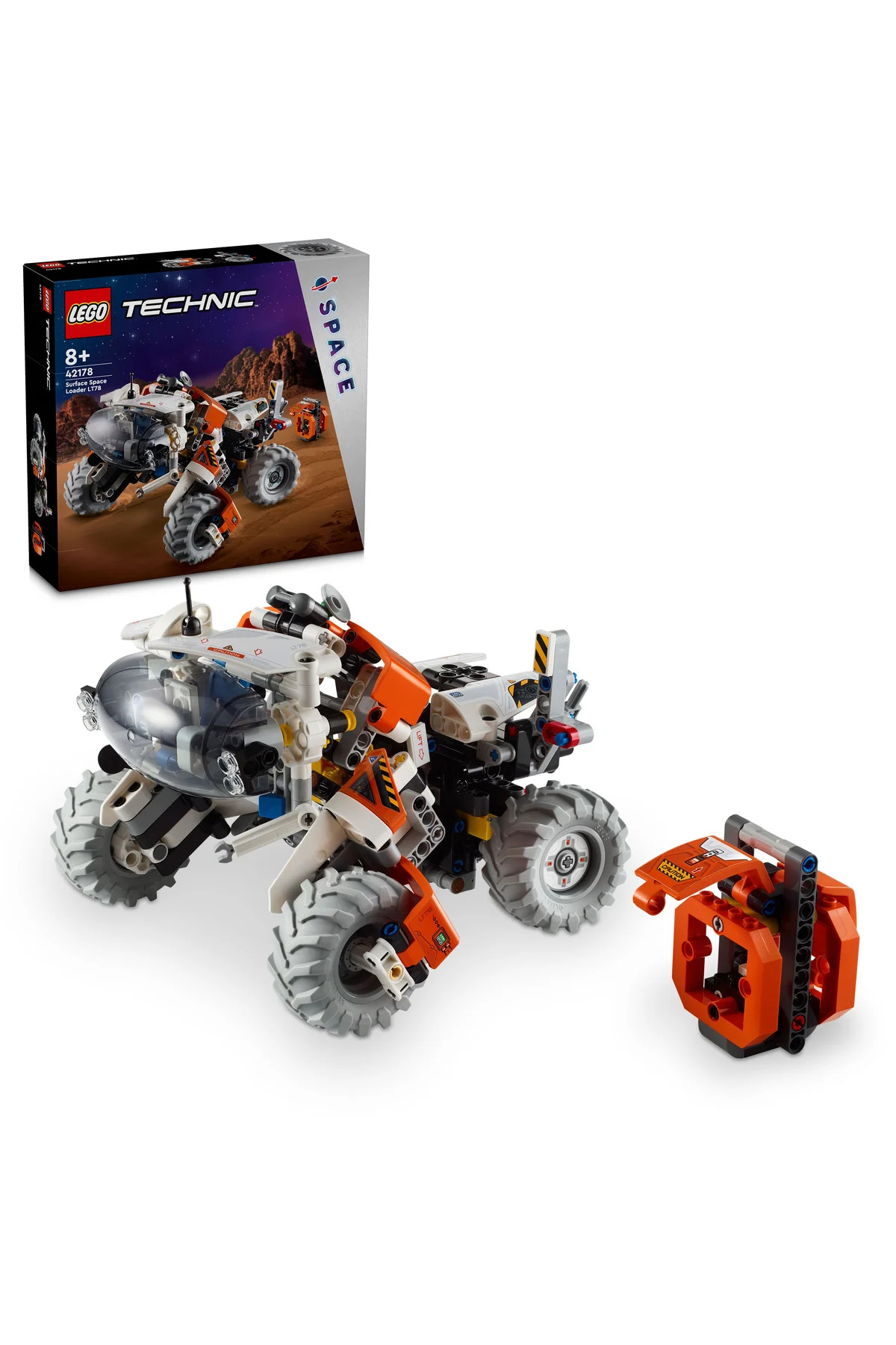 لگو و اسباب بازی های ساخت محور ® TECHNIC SURFACE SPACE LOADER LT78 42178 ست ساختمانی مدل برای کودکان 9+ 435P اورجینال LEGO