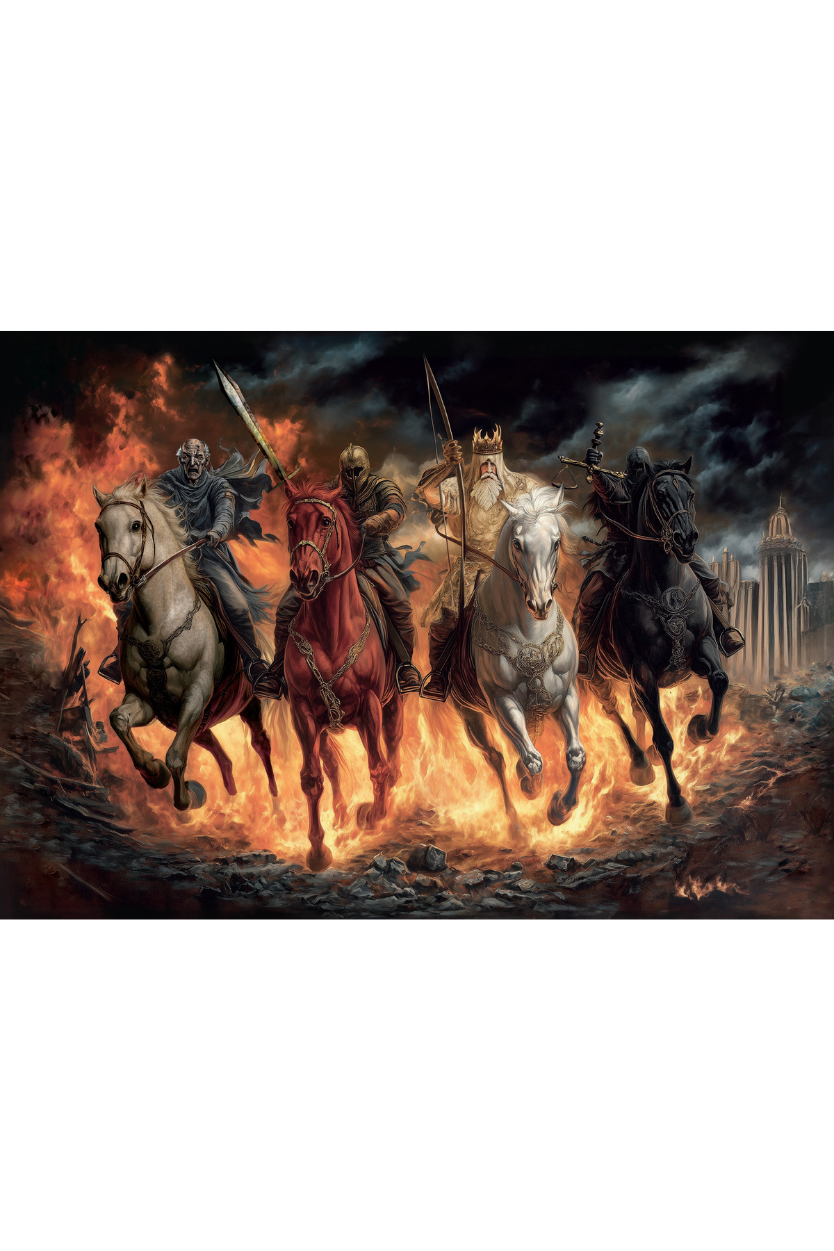 پازل 1000 تکه چهار سوار آخرالزمان Art Puzzle