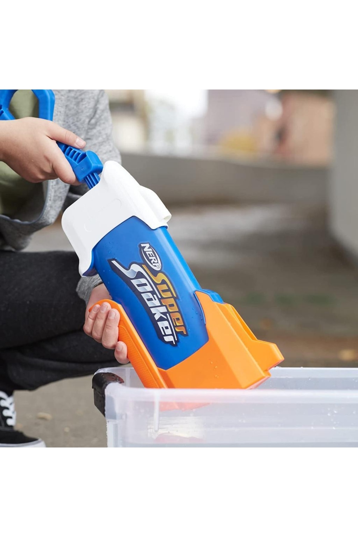 تفنگ های اسباب بازی و آب شرکت جدید ESTAWIA URNY SUPER SOKER RAINSTORM F3890 نرف اورجینال Nerf