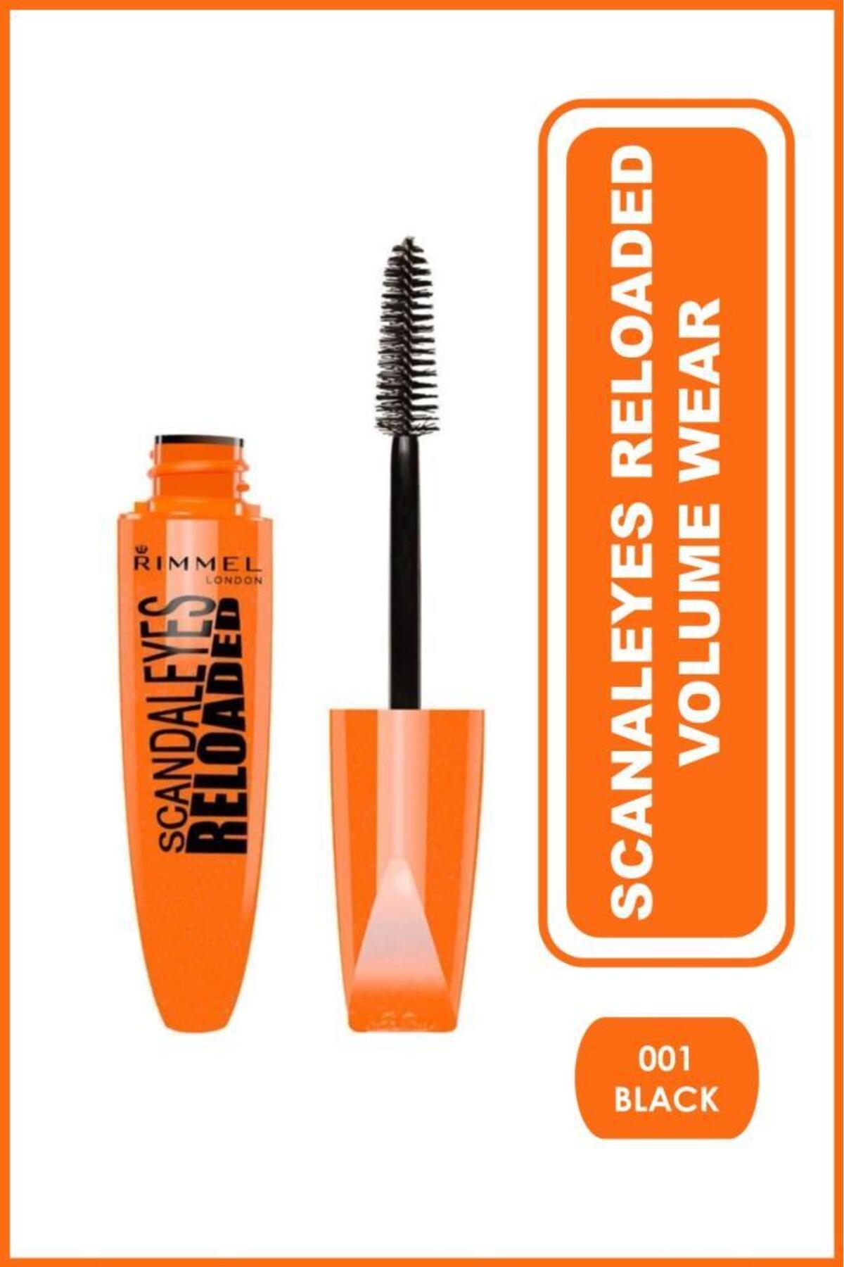 ریمل Rimmel چشم Scandaleyes Reloaded Volume Wear، شماره 001، مشکی