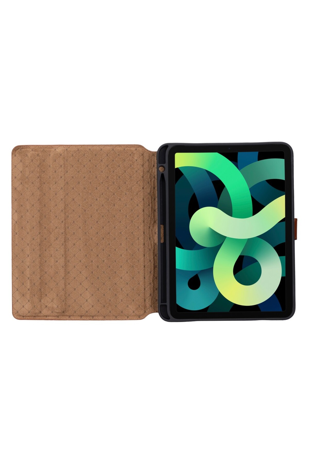 کاور تبلت APPLE IPAD نسل 10 سازگار با قاب چرمی 10.9 اینچی SHADOWED TAN bouletta