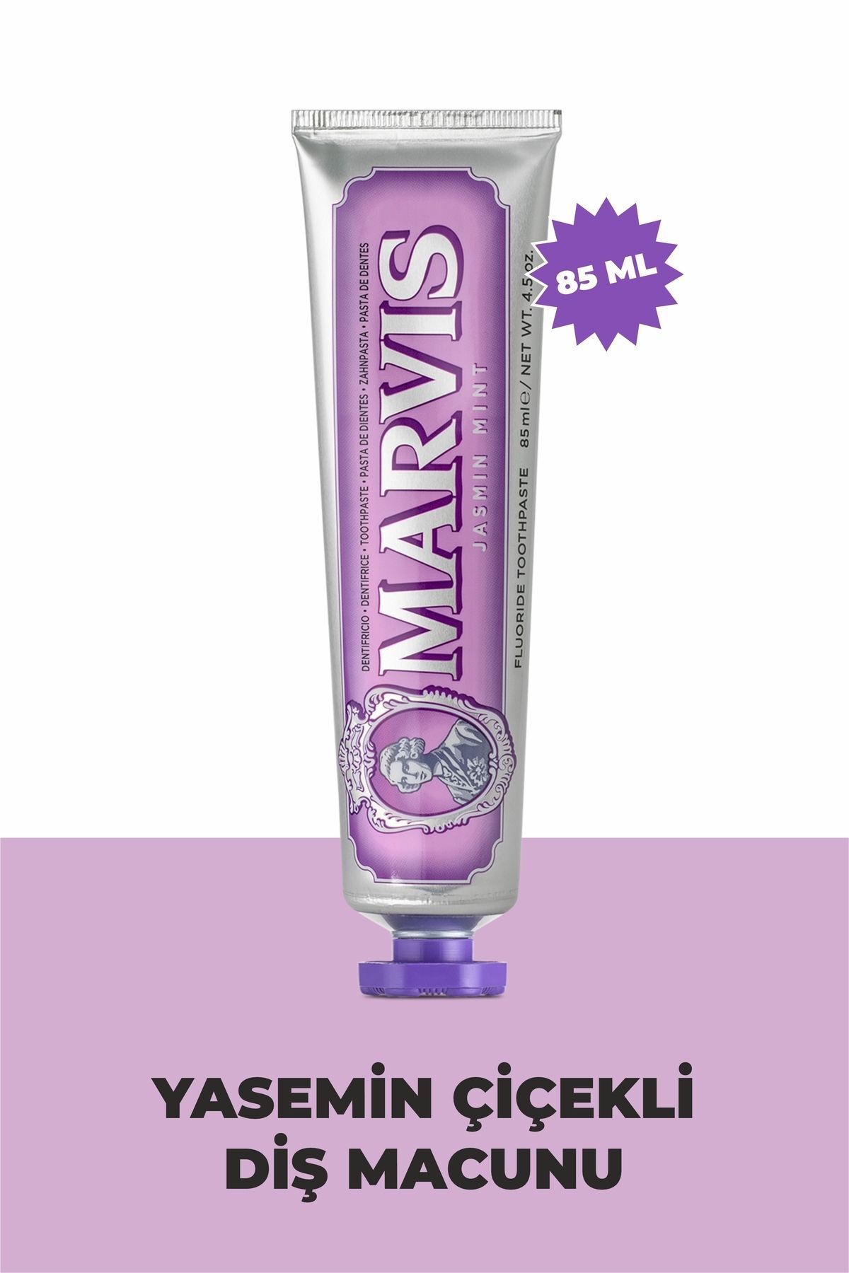 خمیردندان خمیر دندان یاس 85 میل ماوریس Marvis
