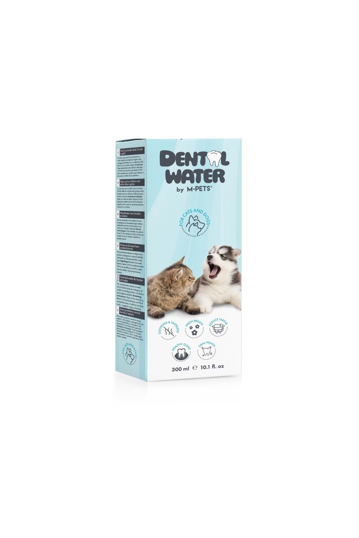 آب دنتال حیوانات خانگی ام‌پتس M-PETS، ۳۰۰ میلی‌لیتر