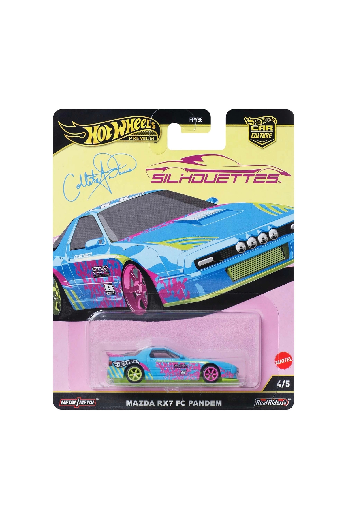 مدل خودرو PANDEM MAZDA RX7 FC PREMIUM هات ویلز اورجینال HOT WHEELS