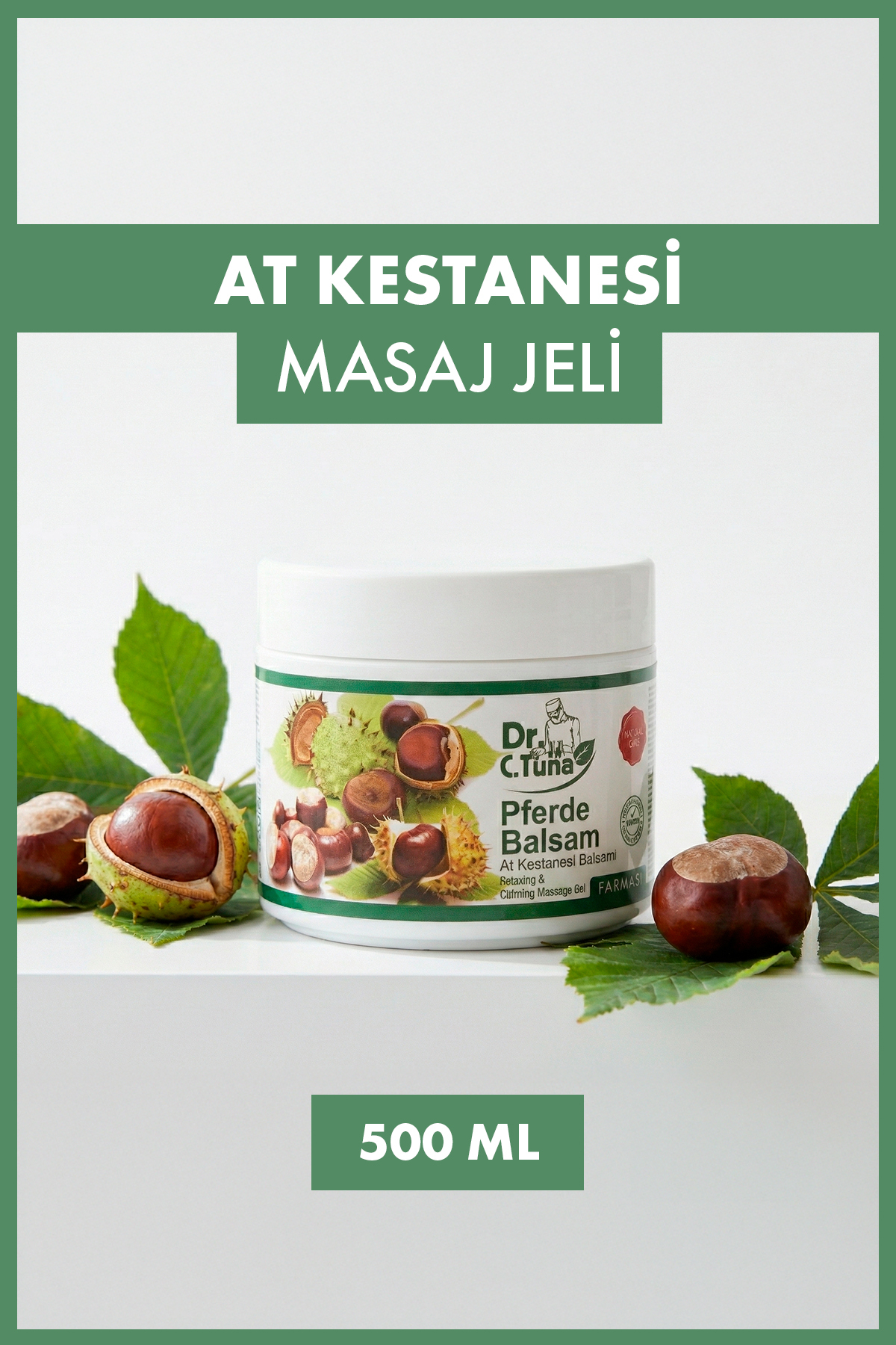 ژل ماساژ دکتر سی تونای با حجم 500 میلی لیتر و خاصیت تسکین‌دهنده و خنک‌کننده فارماسی Farmasi