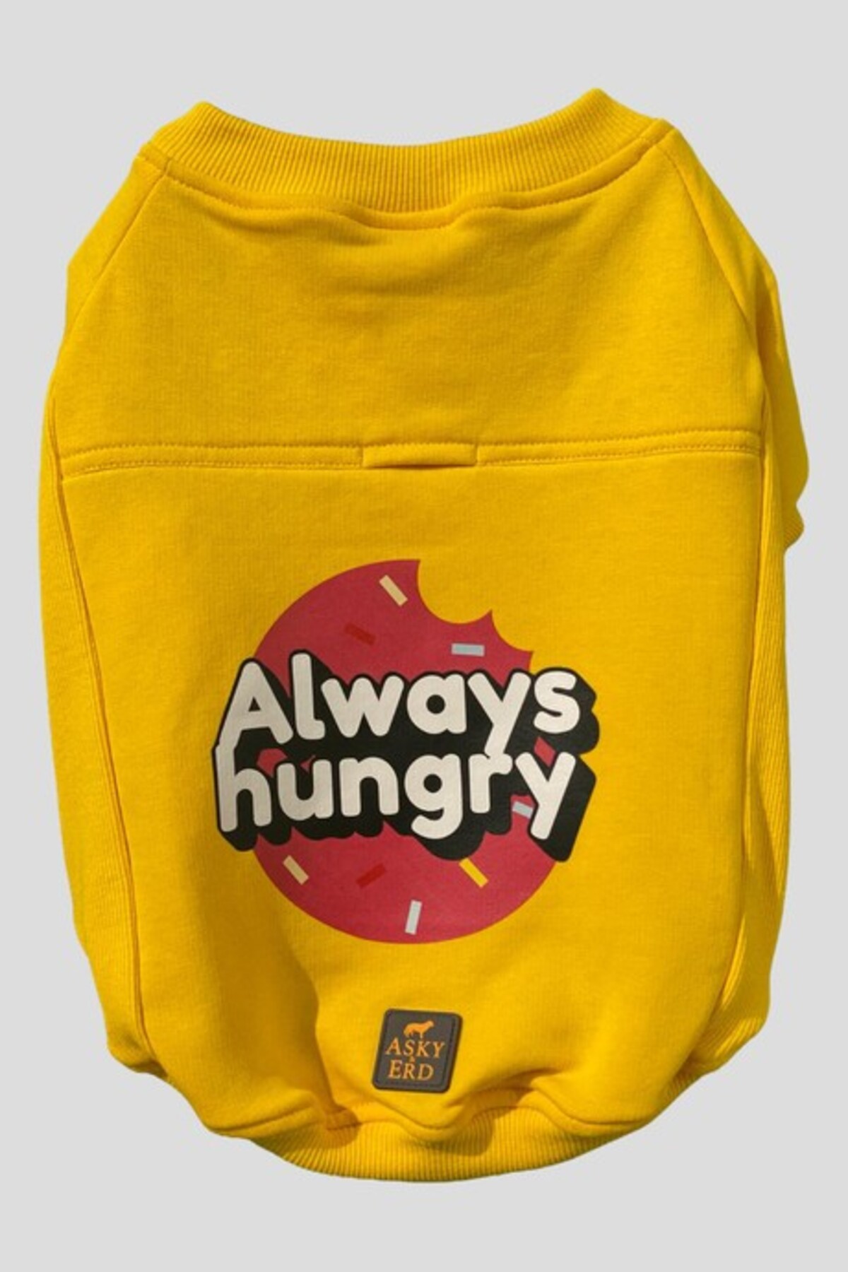 سویشرت سگ آسکی‌اندارد Asky&Erd، زرد، Always Hungry