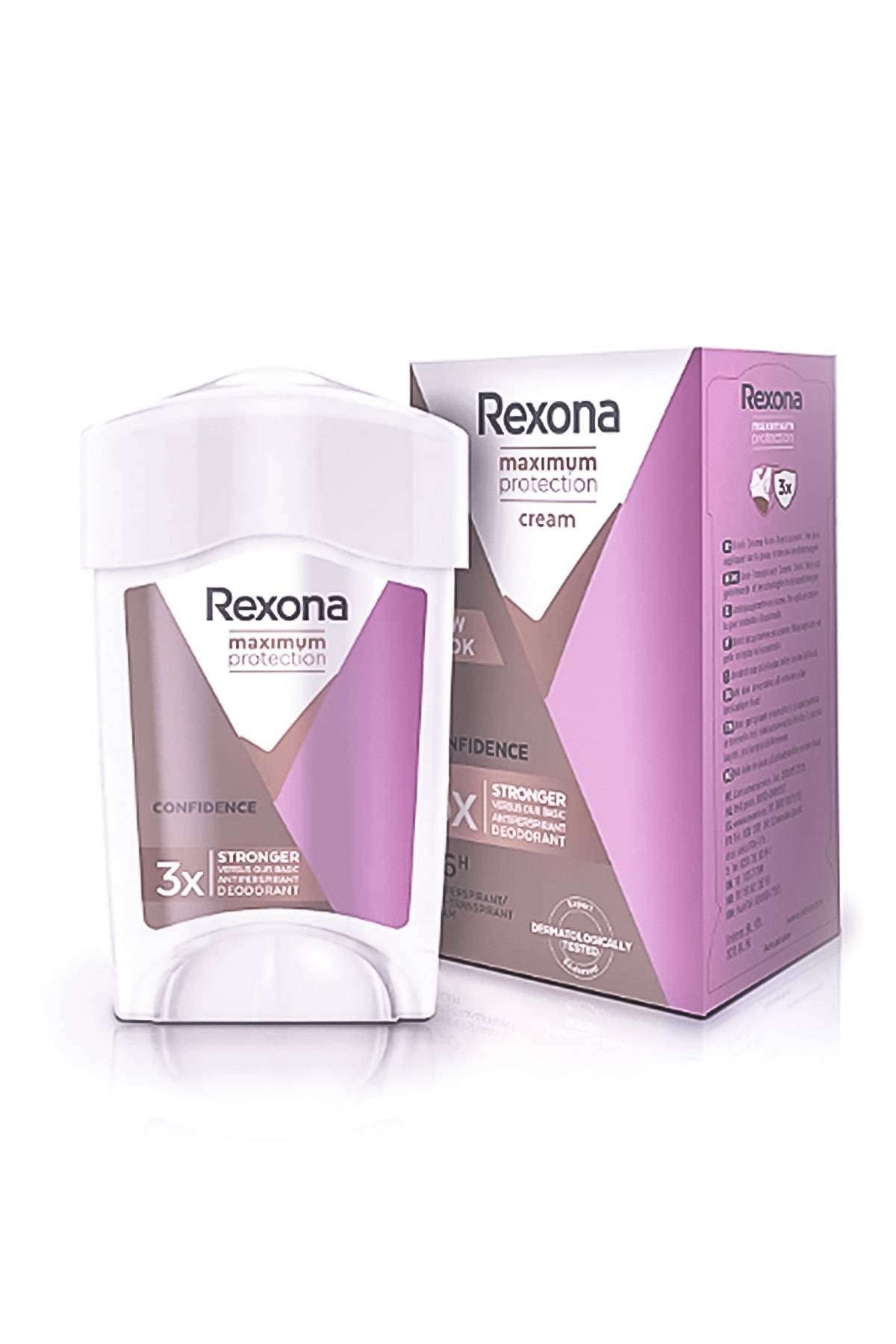 Rexona حفاظت بیشینه اعتماد 96 ساعته اثربخشی 45 میلی لیتر