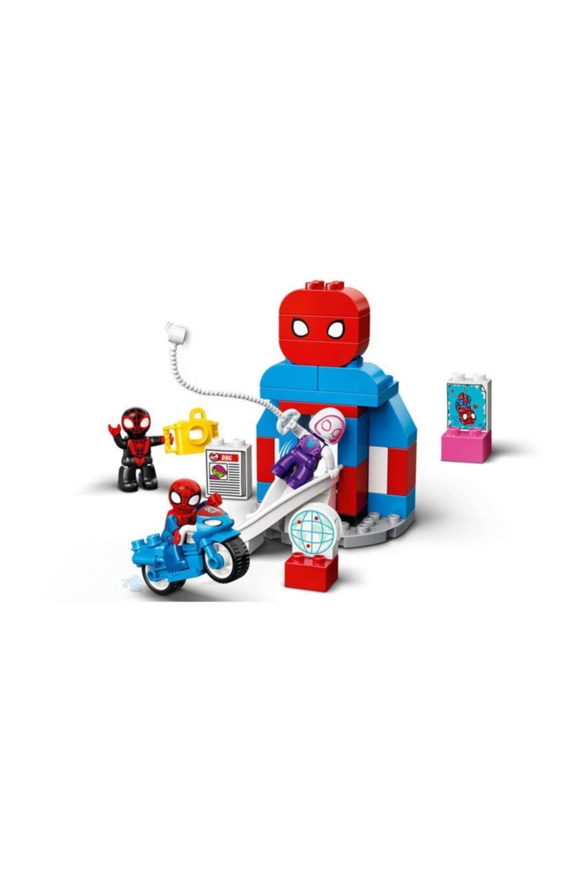 لگو و اسباب بازی های ساخت محور DUPLO MARVEL SPIDER MAN HEADQUARTERS 10940 TOY BUILDING SET 36 PIECES از ترکیه LEGO