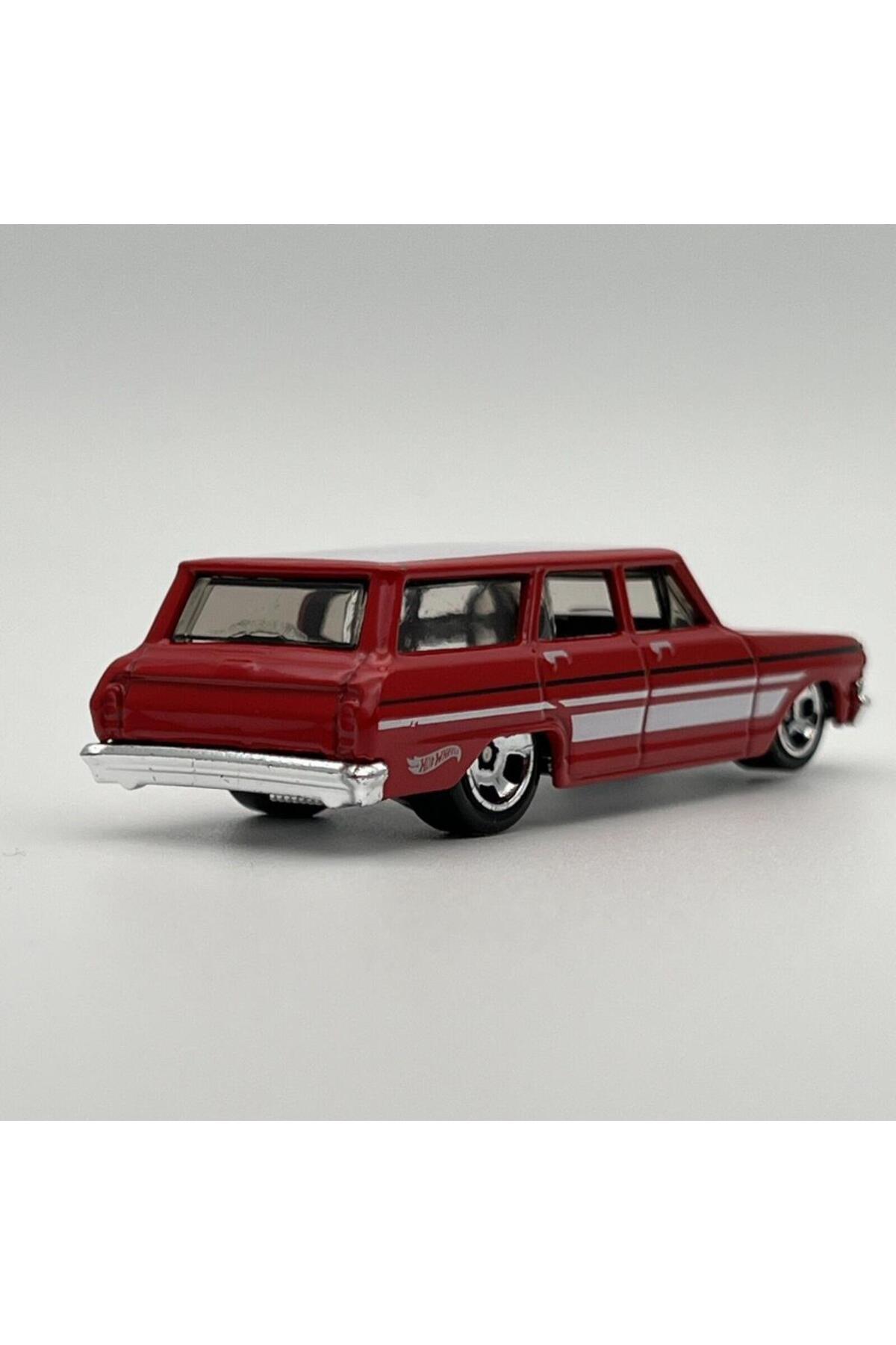 ماشین اسباب بازی SINGES 64 CHEVY NOVA WAGON HKH70 هات ویلز اورجینال HOT WHEELS