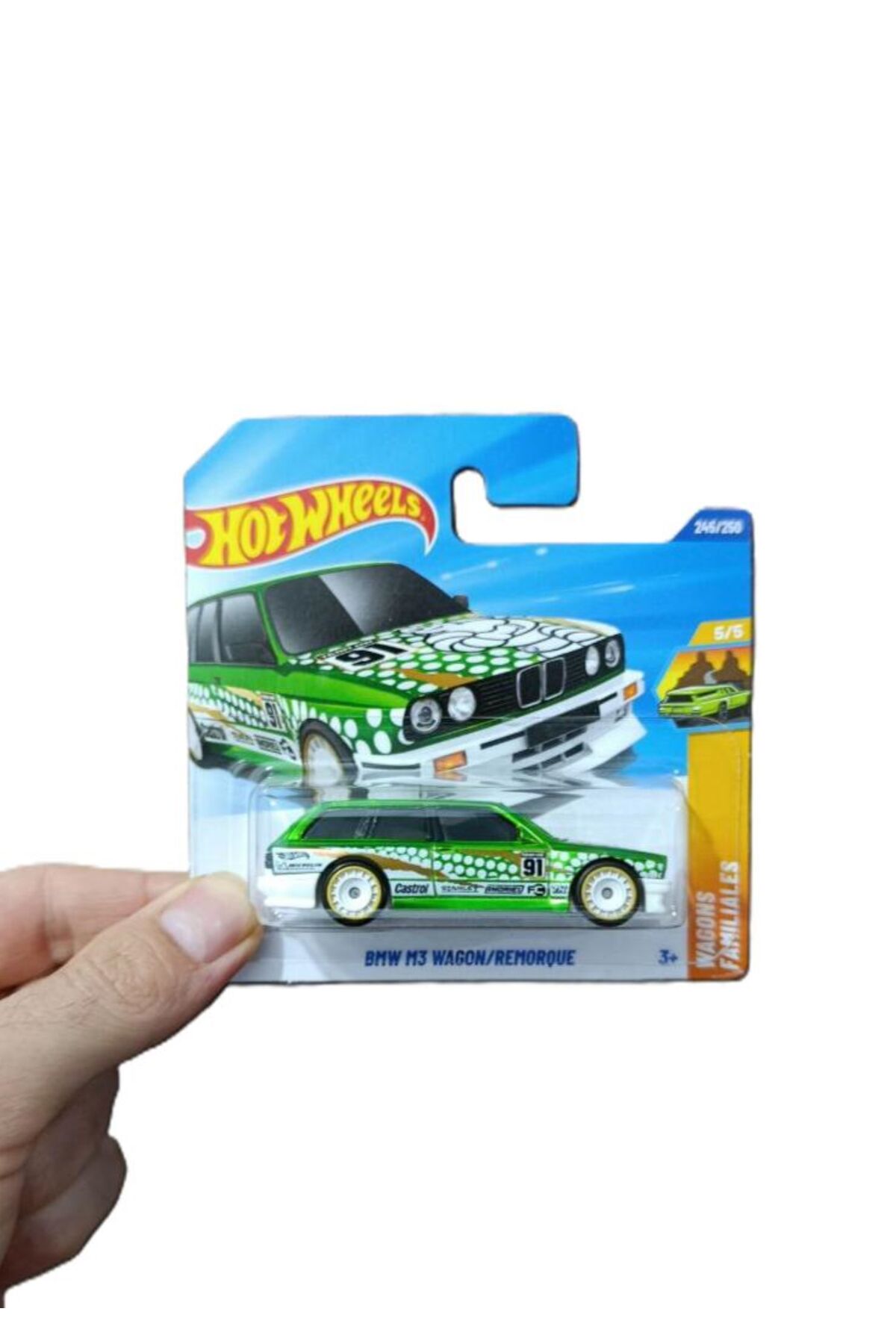 ماشین اسباب بازی 2025 SUPER TREASURE HUNT STH BMW M3 WAGON REMORQUE HOT WHEELS