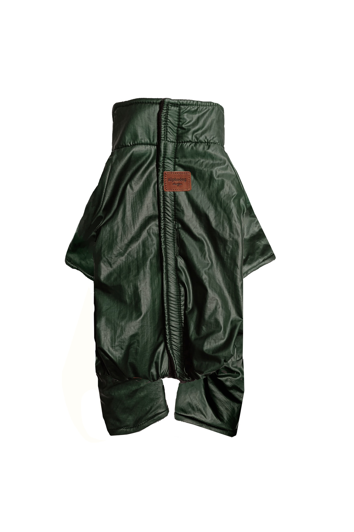 بارانی چهارپای سگ آلفاداگ دیزاین آلفادگ دیزاین Alphadog Design، مدل Coverall Leather سبز