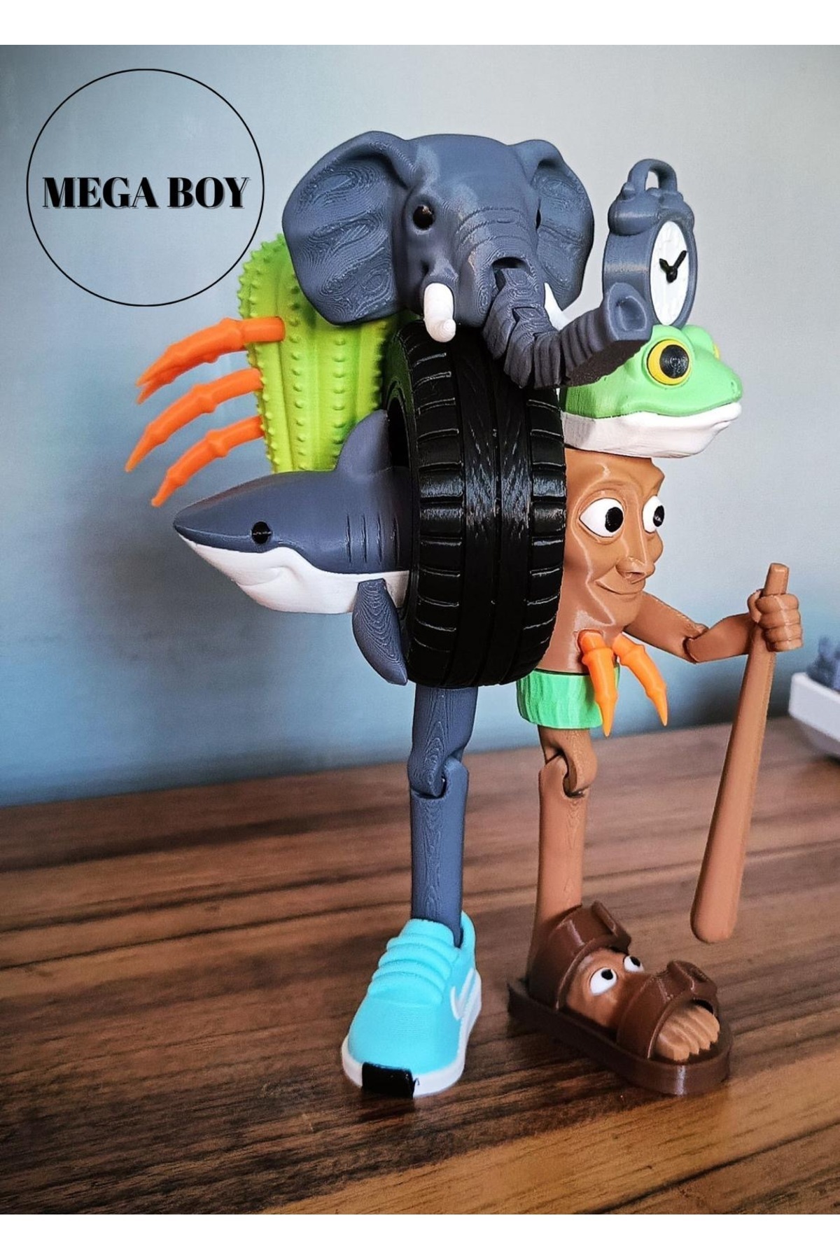 فیگور تونگ سحور BRAINROT ترکیبی ویژه از ترکیه You Toys