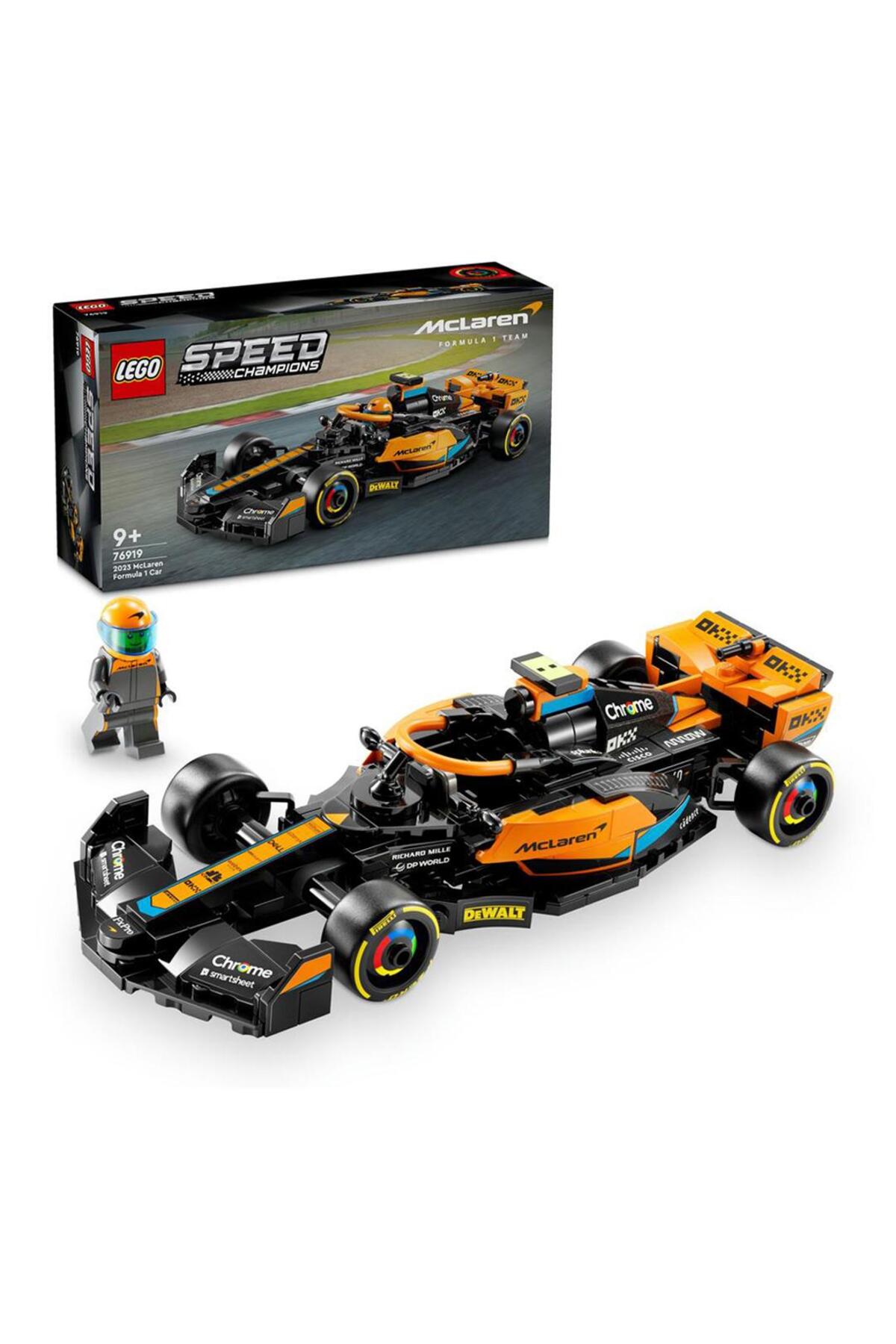 لگو و اسباب بازی های ساخت محور SPEED ​​CHAMPIONS 2023 MCLAREN FORMULA 1 RACE CAR 76919 245 PIECES اورجینال LEGO