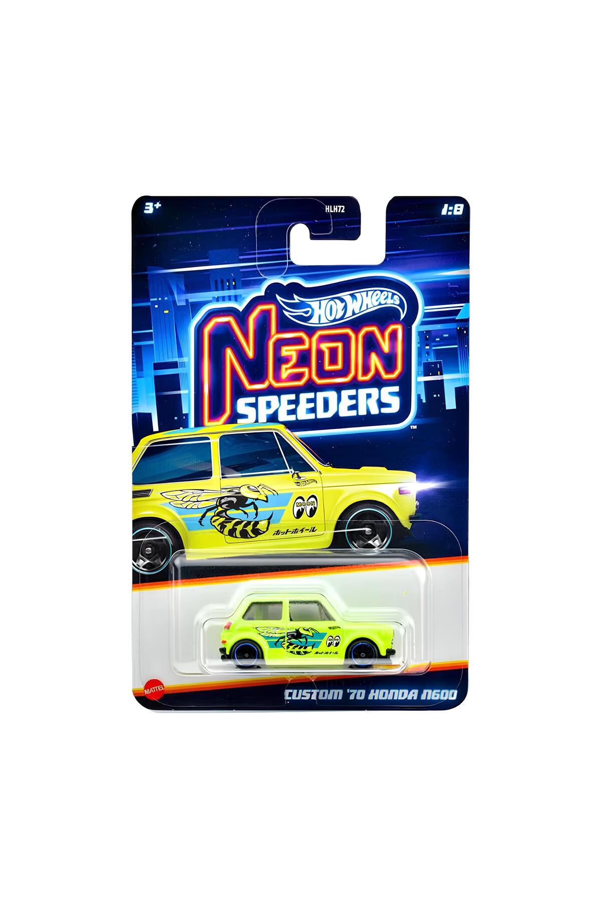ماشین اسباب بازی نئون اسپیدر 70 هوندا N600 از ترکیه HOT WHEELS