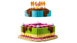 مجموعه ساختنی کیک تولد لگو LEGO Iconic مدل 40815، ۲۱۹ قطعه، حداقل سن ۷ سال