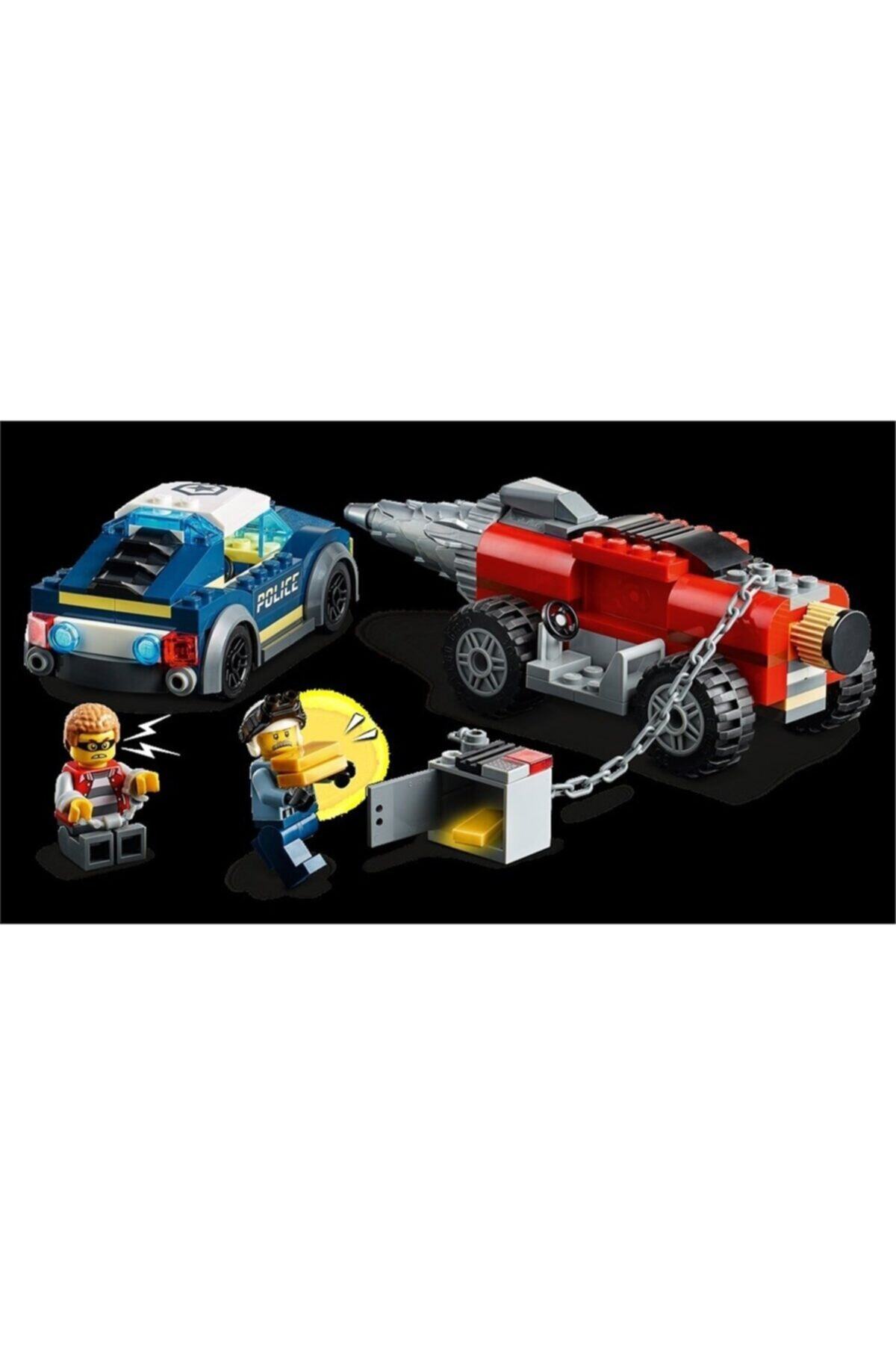 لگو DRILLER CITY POLICE CHASE 60273 محصولات دارای مجوز اورجینال LEGO
