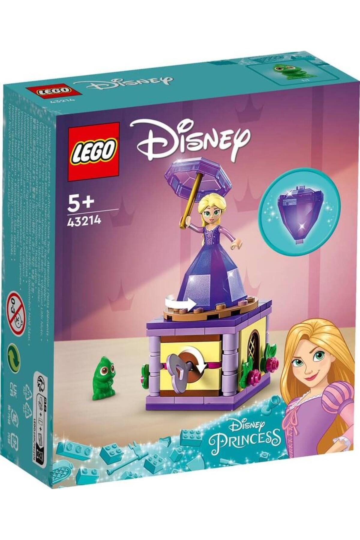 LEGO مجموعه ساخت و ساز Disney Rapan Rapunzel 43214 مناسب برای کودکان 5 سال و بالاتر (89 قطعه)