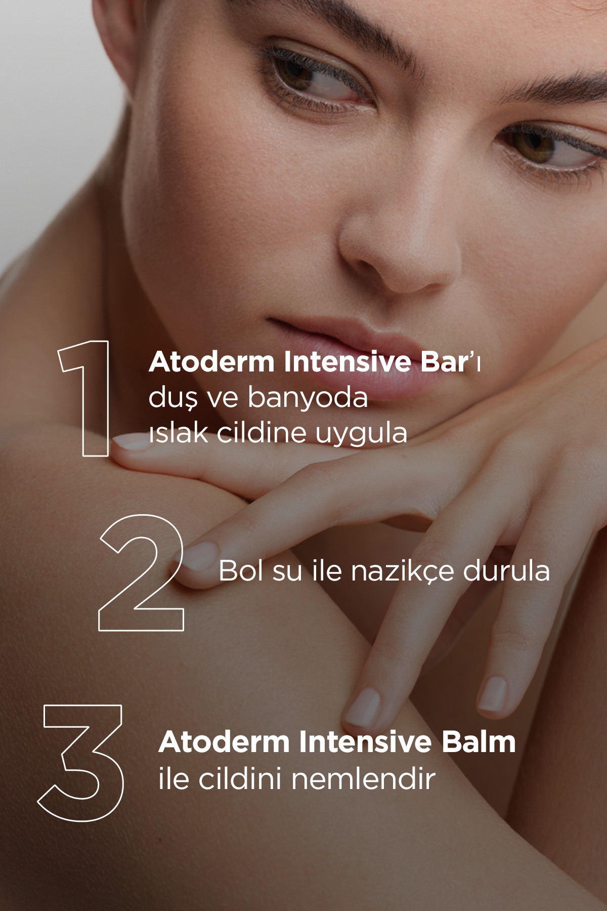 پن پاک کننده صورت مدل  Atoderm Intensive بایودرما Bioderma