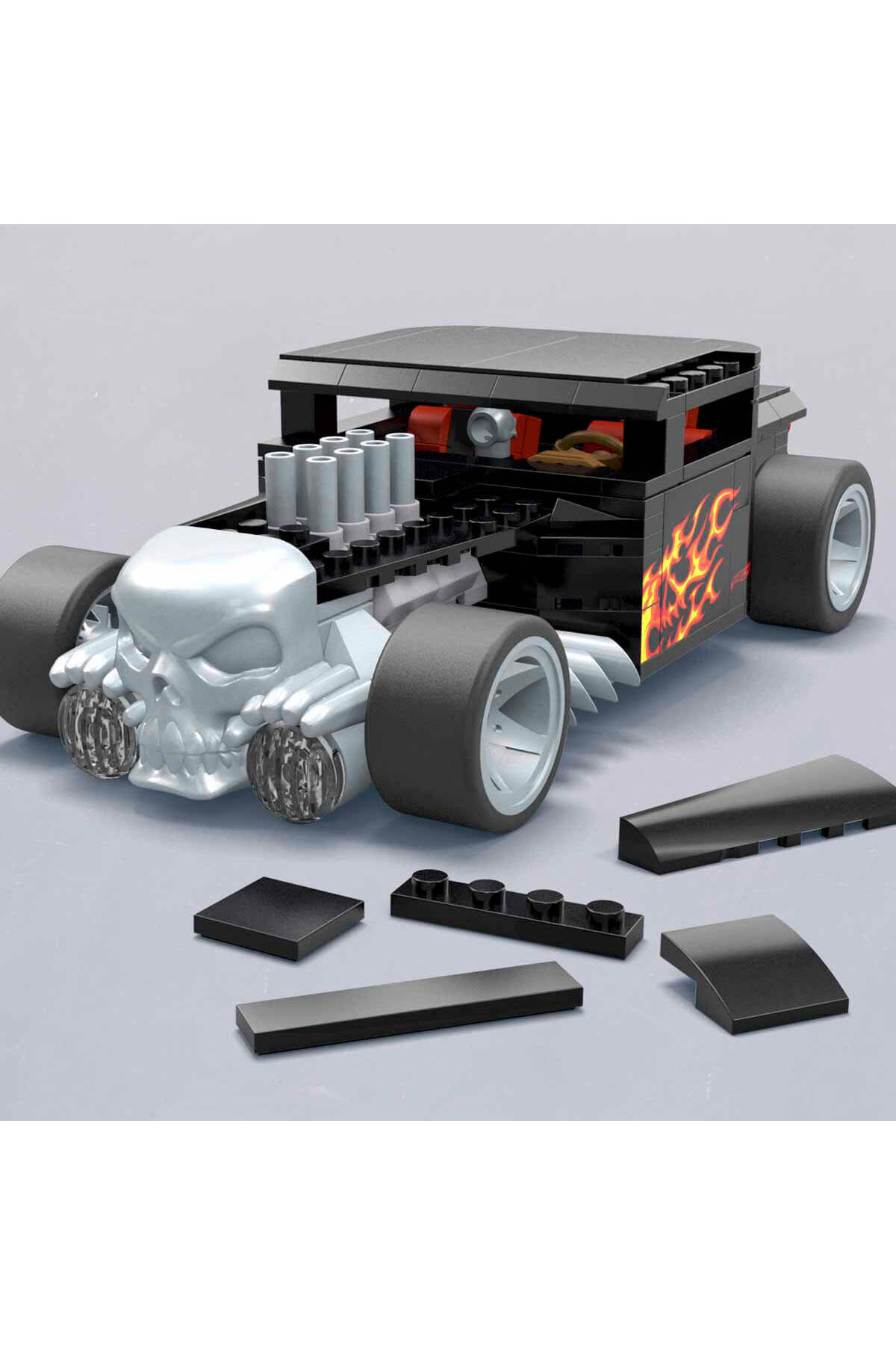 ماشین اسباب بازی چرخ های داغ مگا شاکر HRY17 هات ویلز اورجینال HOT WHEELS