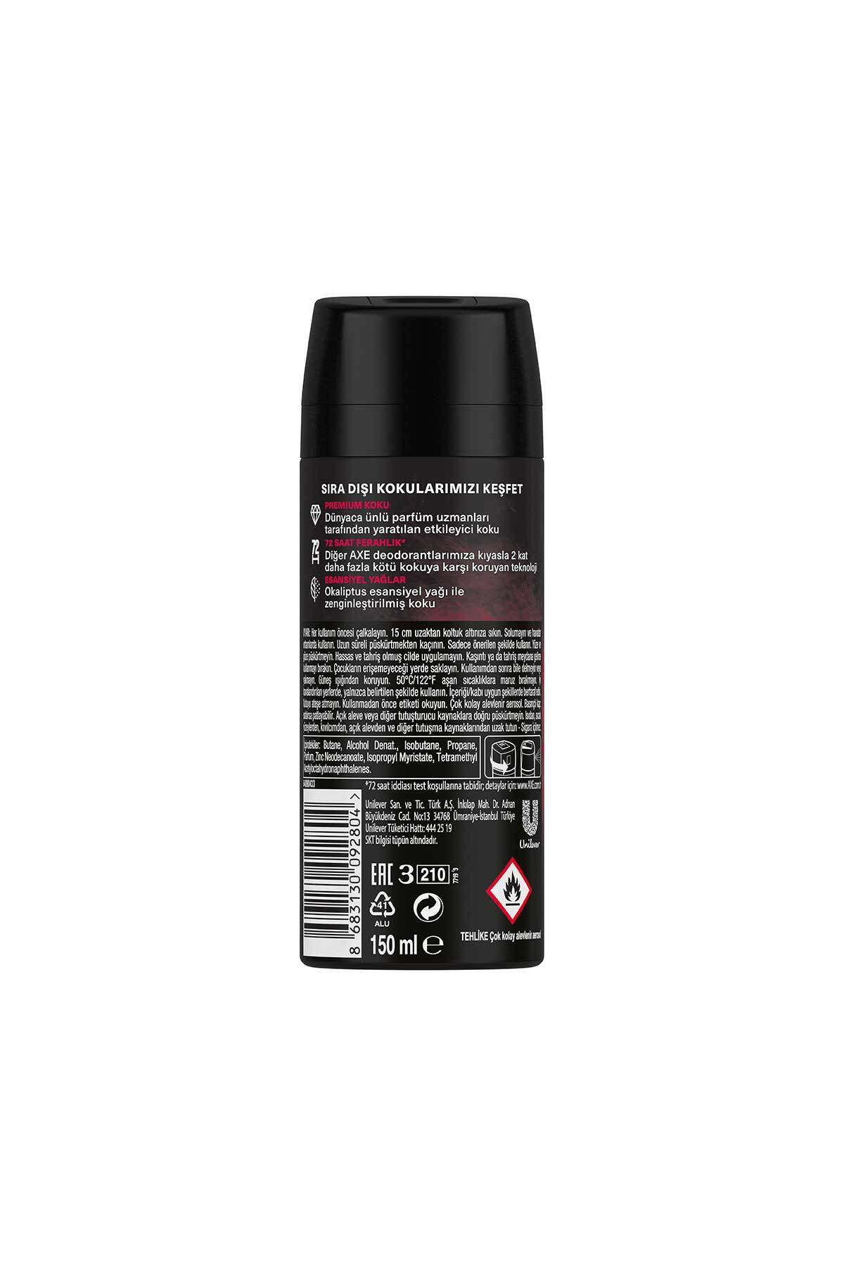 دئودورانت اسپری مردانه با رایحه گیلاس Premium Collection حجم 150 میلی لیتر اکس Axe