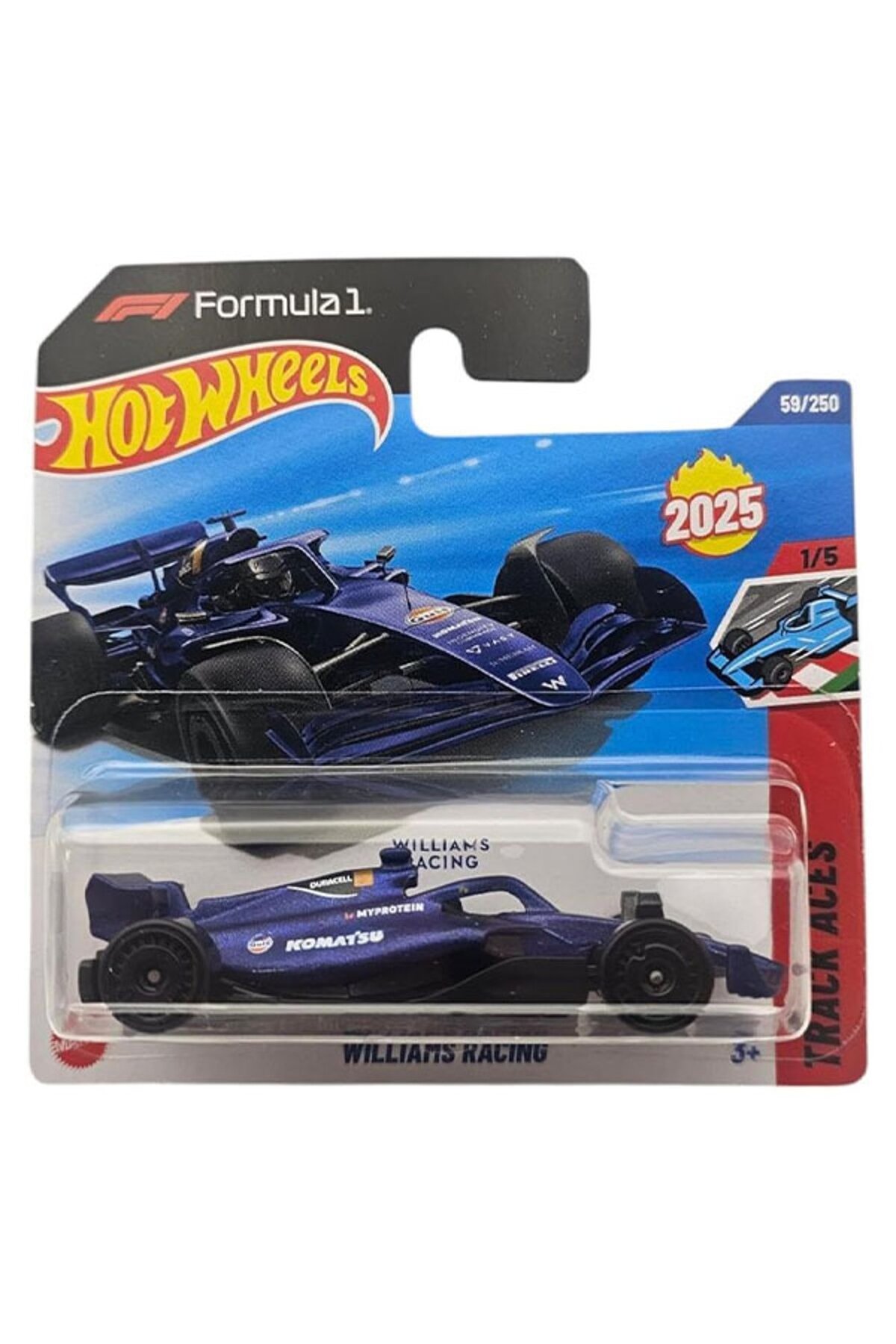 ماشین اسباب بازی مسابقات فرمول 1 ویلیامز از ترکیه HOT WHEELS