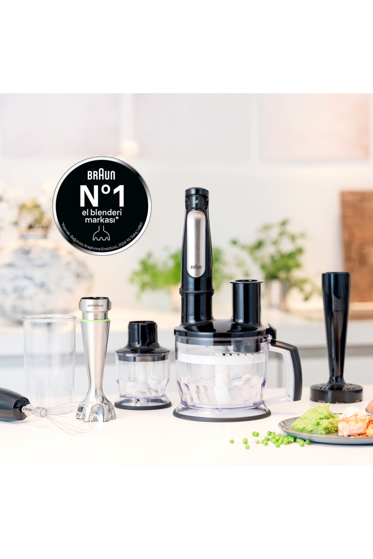 ست مخلوط کن MULTIQUICK 7 HAND BLENDER MQ7045X اورجینال Braun