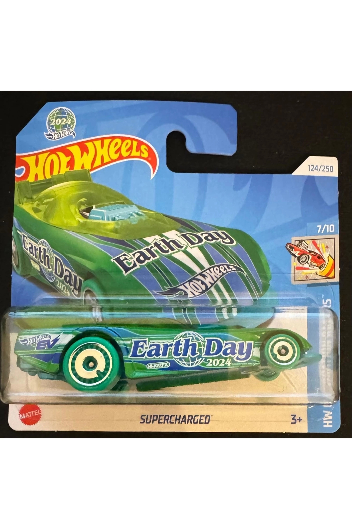 ماشین اسباب بازی HTB00 SUPER CHARGED هات ویلز اورجینال HOT WHEELS